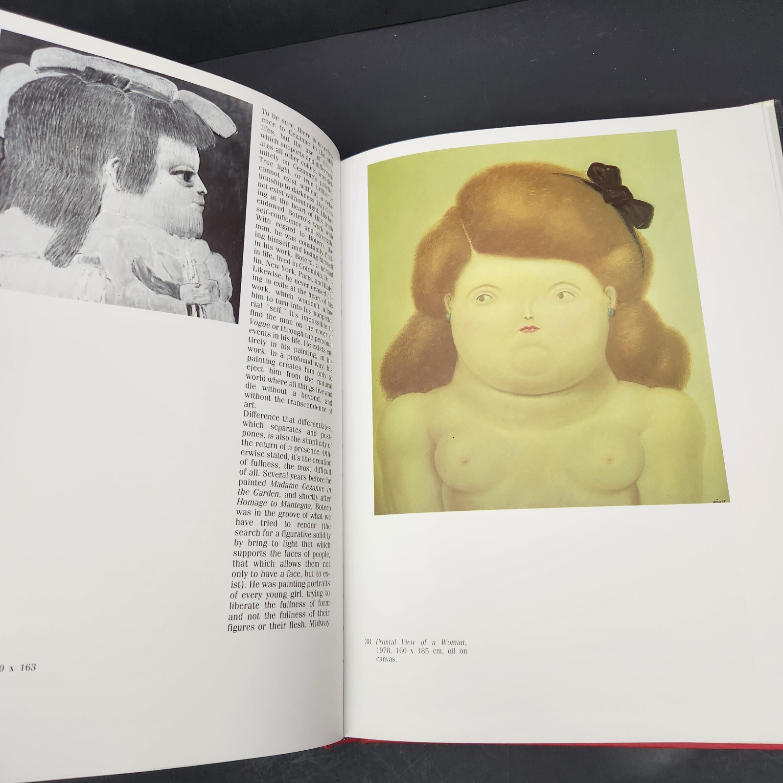 Marcel Paquet BOTERO Philosophy of the Creative Act 1992 Artist Monograph