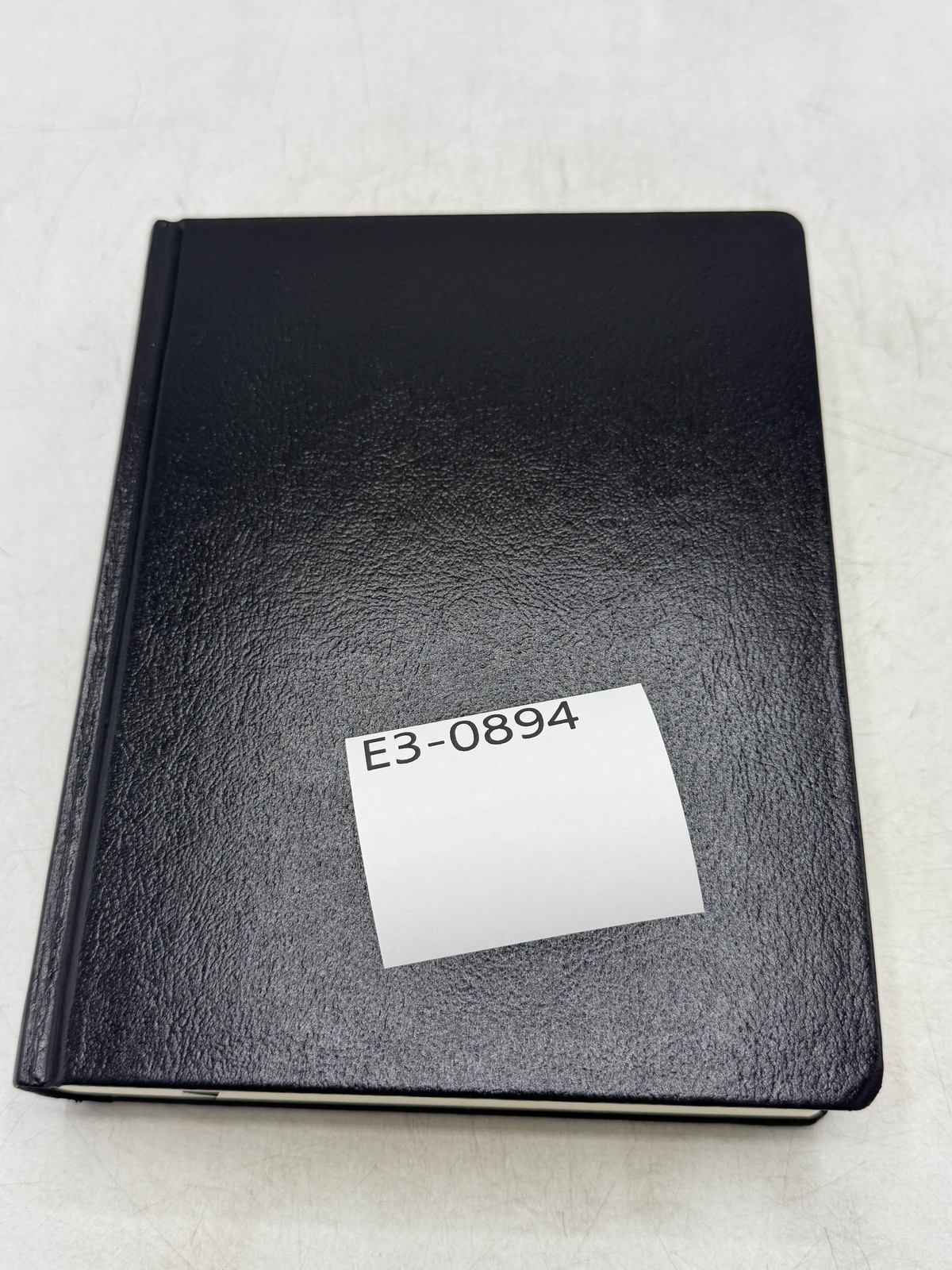 NIV Journal the Word Bible Black Leathersoft Wide Margin Scripture Journaling