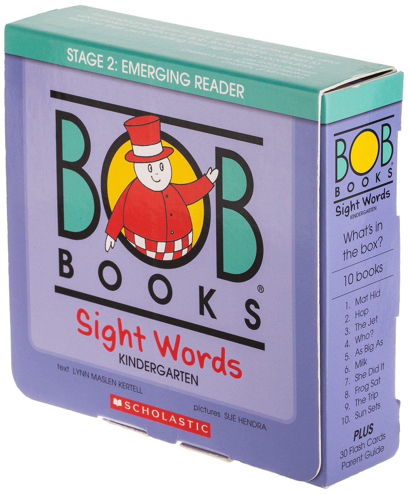 Bob Books – Sight Words Kindergarten Box Set of 10 Paperbacks | Decodable Ph…