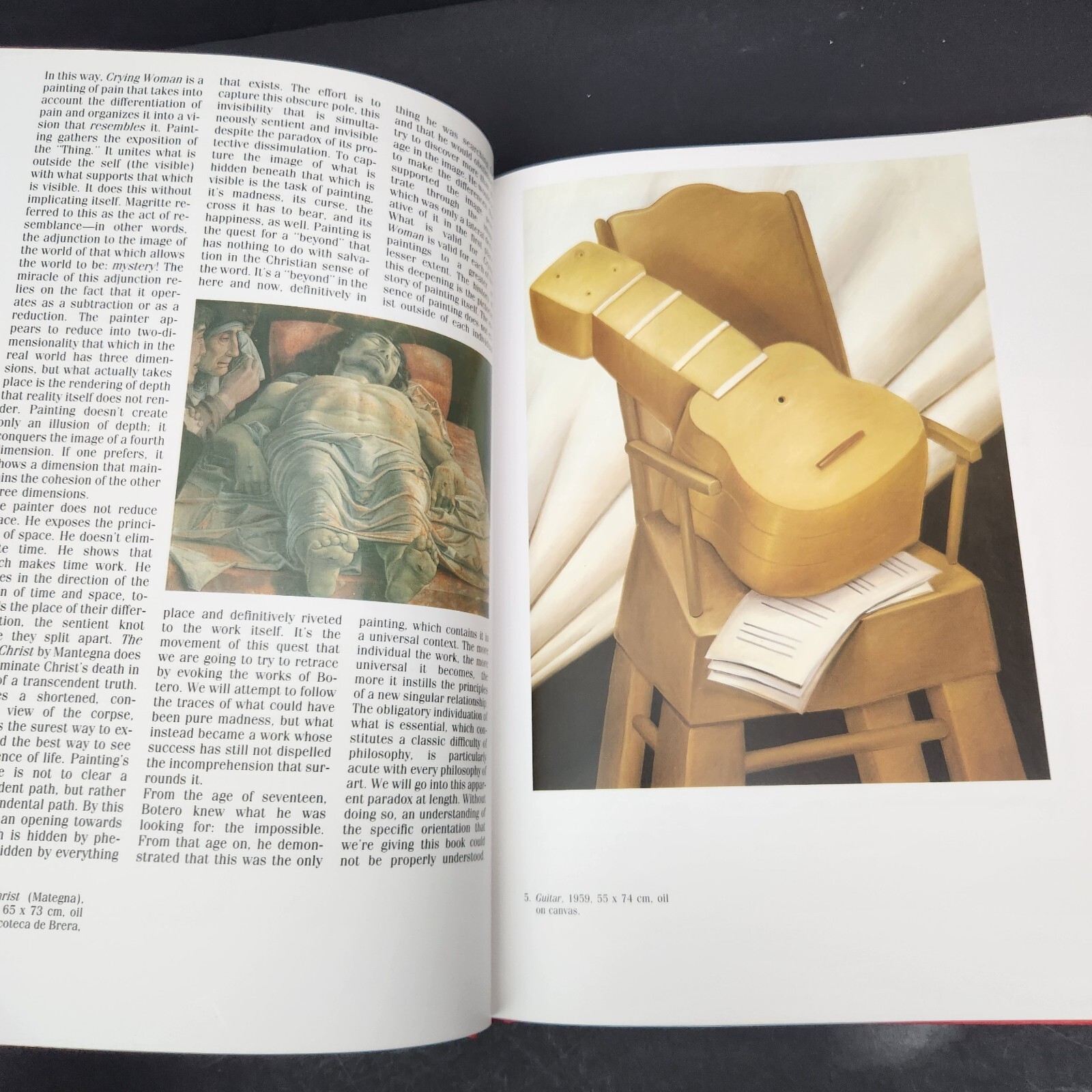 Marcel Paquet BOTERO Philosophy of the Creative Act 1992 Artist Monograph