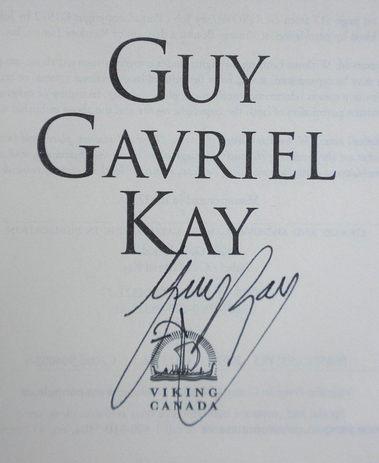 *SIGNED* true 1st ed GUY GAVRIEL KAY 2007 hardcover YSABEL 416 pages Unread DJ
