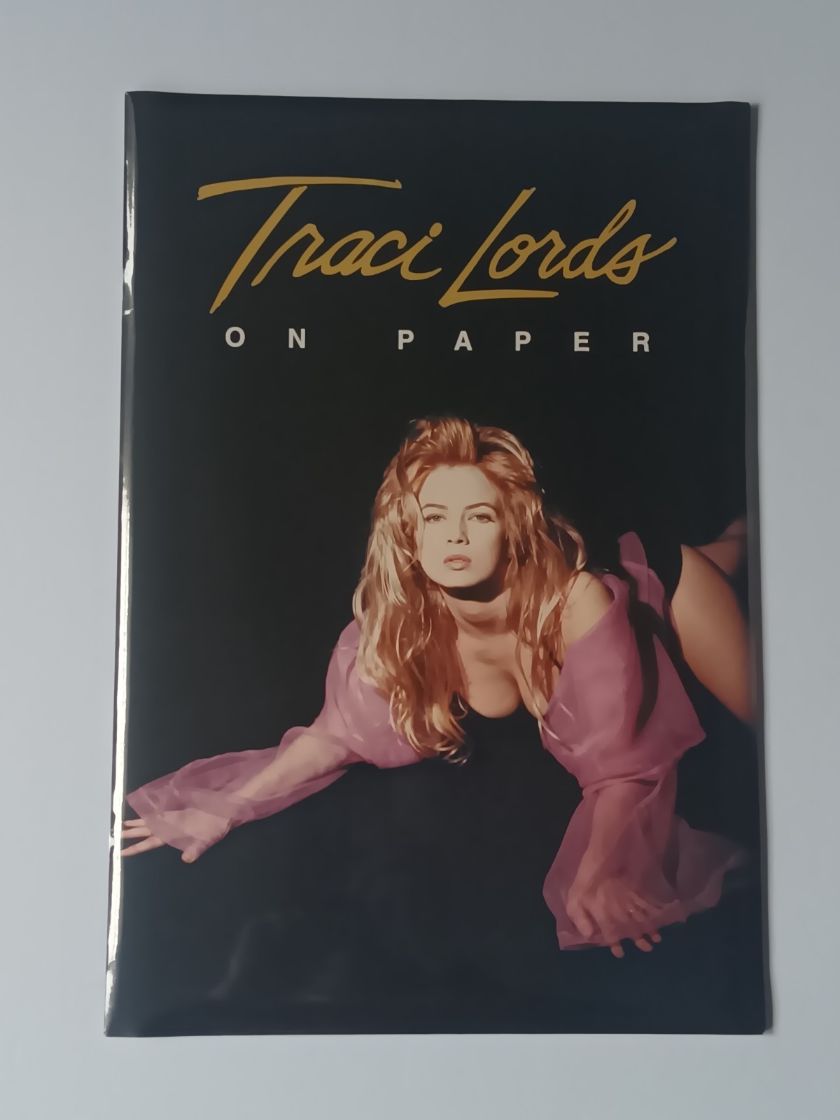 TRACI LORDS ON PAPER 1st Edition Oversize Photo Book 1991 Mint + Sealed