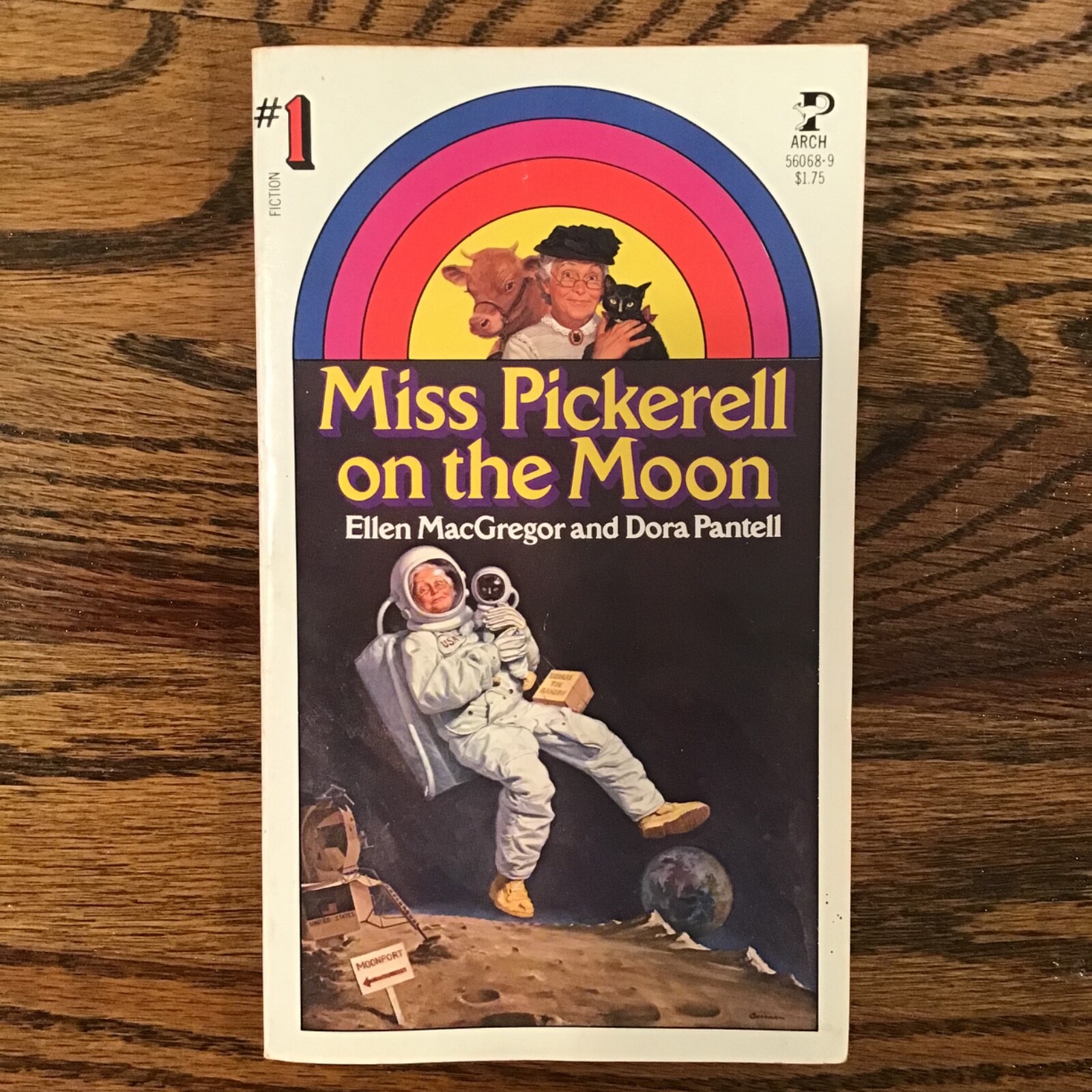Miss Pickerell On The Moon Ellen MacGregor 1980 Paperback