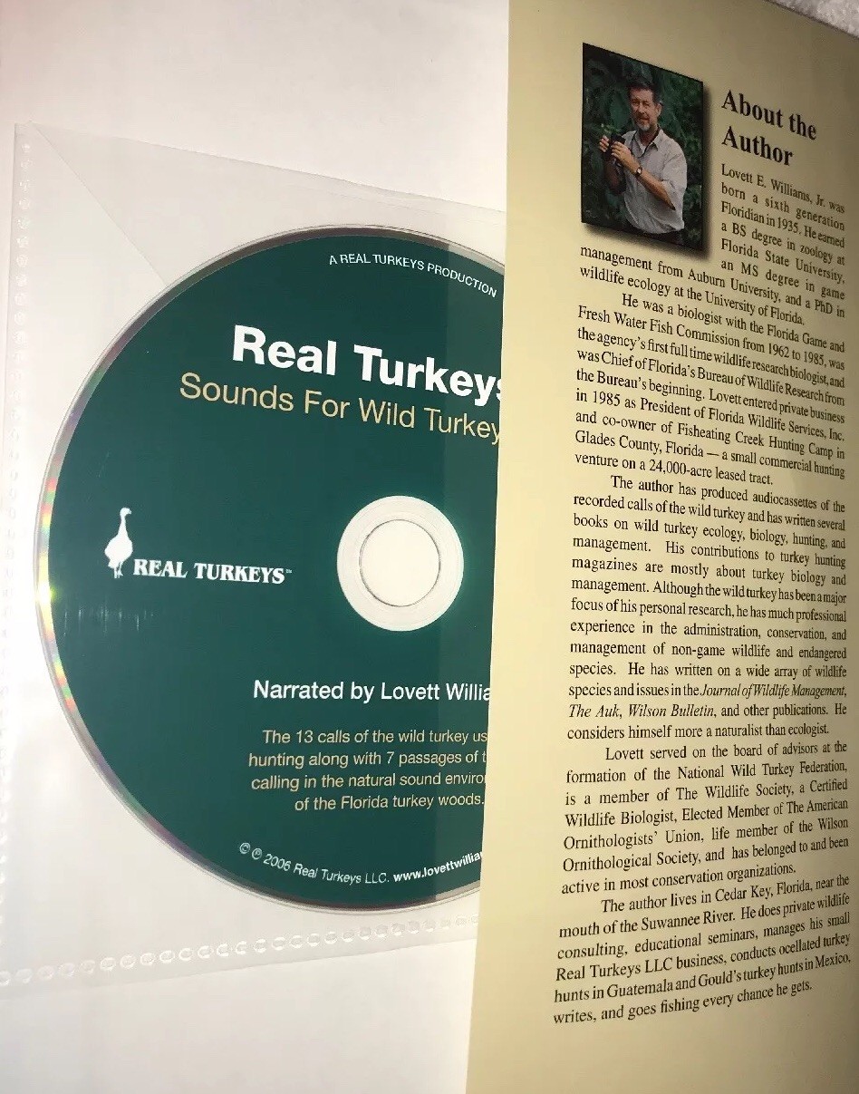 Wild Turkey Hunting & Management Lovett E. Williams Jr. -Included free a CD