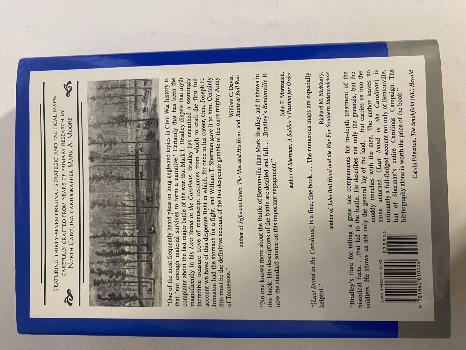 The Battle of Bentonville – Last Stand in the Carolinas by Mark Bradley – SIGNED