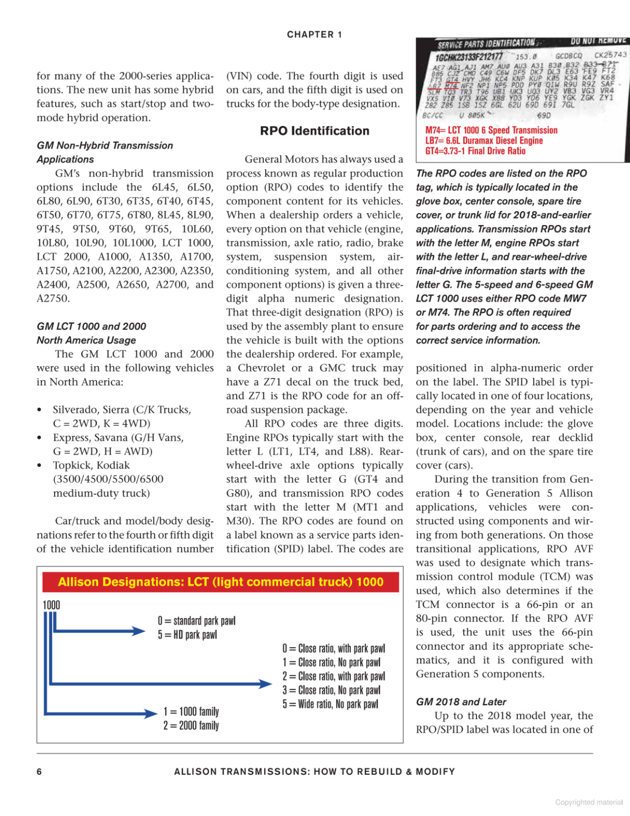 SA540 Allison Transmissions: How to Rebuild & Modify LCT / A 1000 & 2000 Series