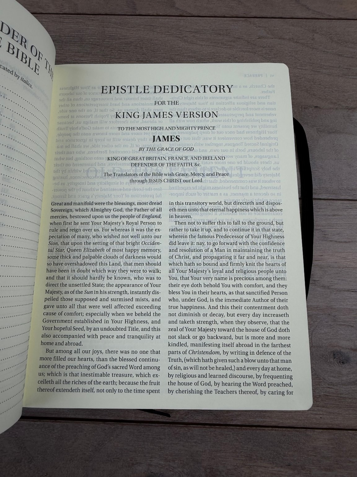KJV Journal the Word Bible 2016 Thomas Nelson Hardcover Lay-Flat Black