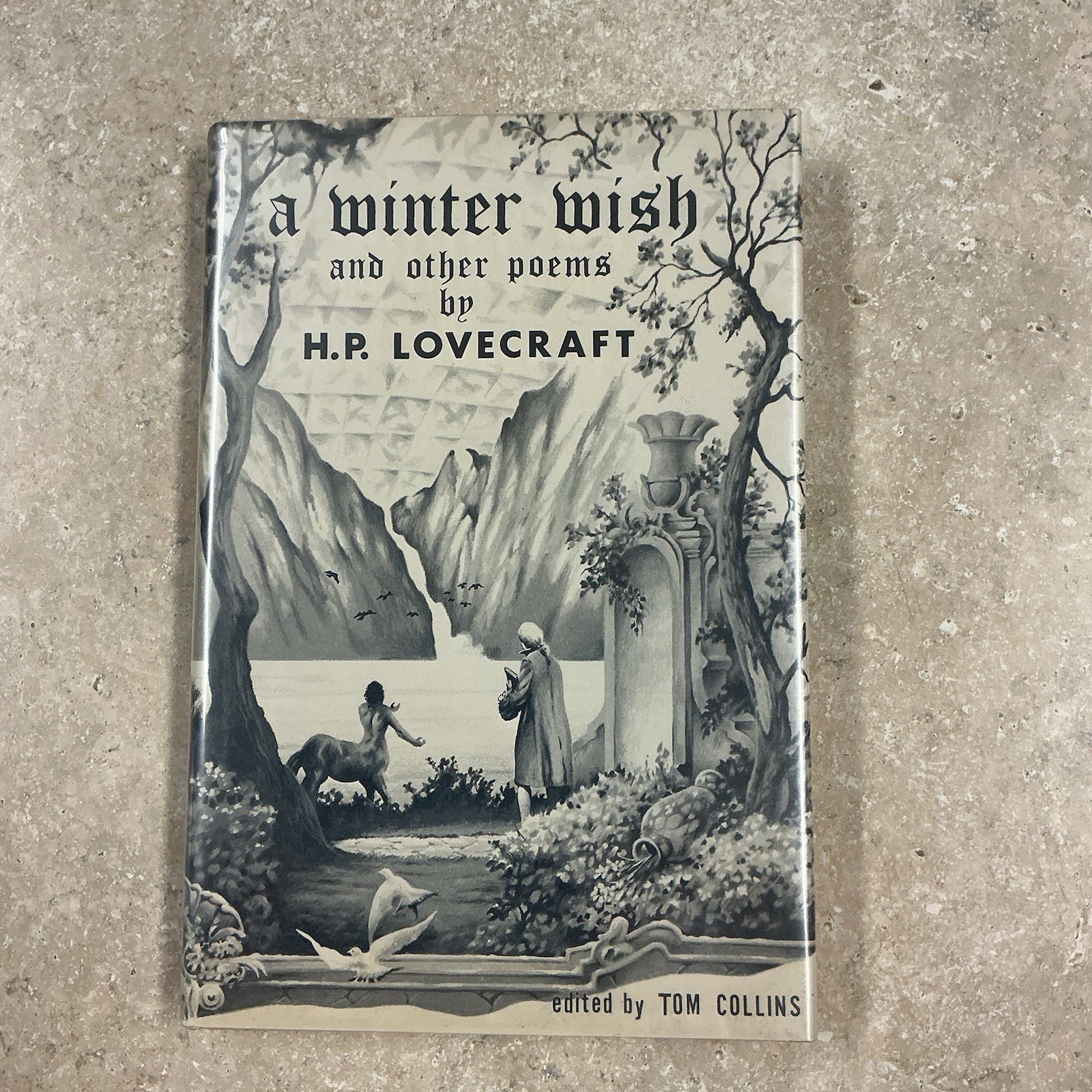 A Winter Wish & Other Poems H.P Lovecraft 1977 First Edition HB Vintage Book