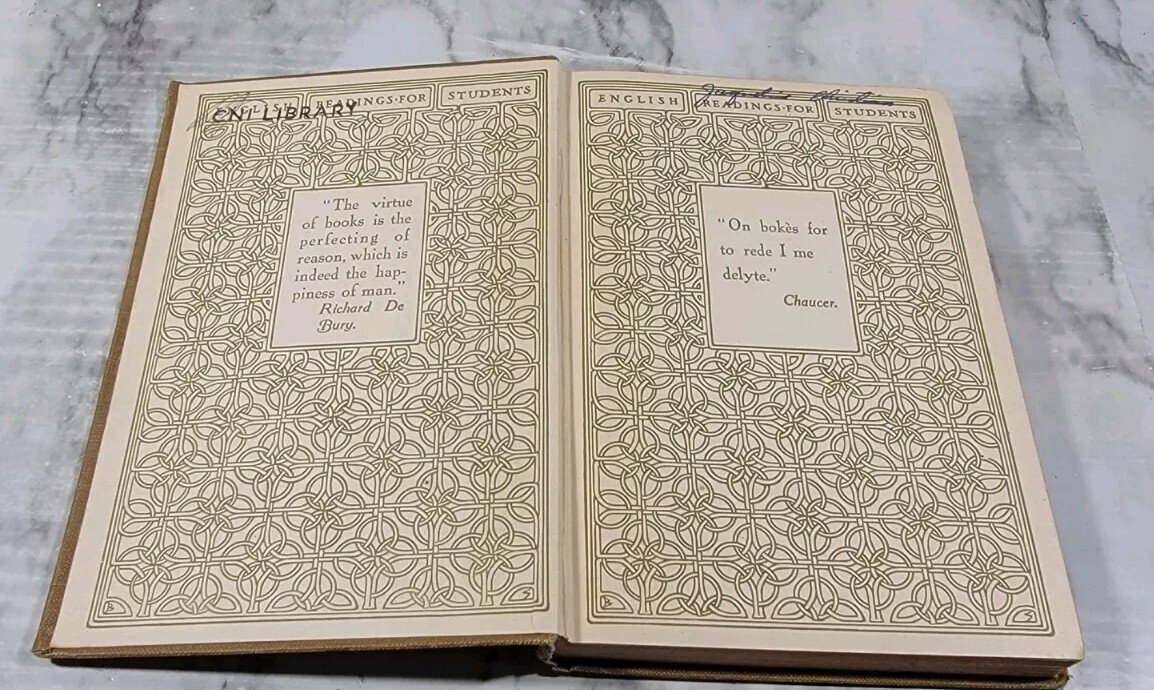 English Readings Shakespeare Henry V Stoll 1922 Hardback Book