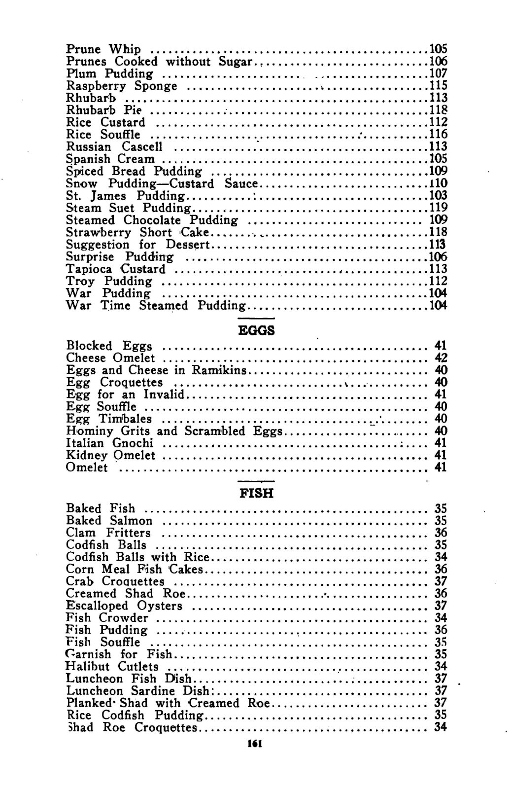 1918 Twentieth Century Club War Time Cook Book 161 Pages
