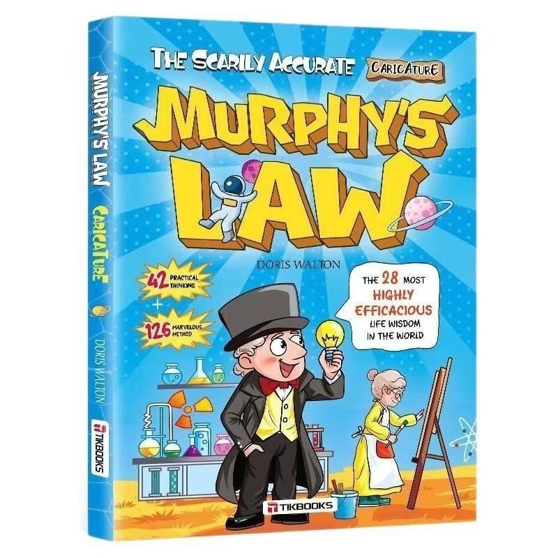Murphy’s Law Learning Book for Kids 8-12 with 128 Pages Paperback Illustrated
