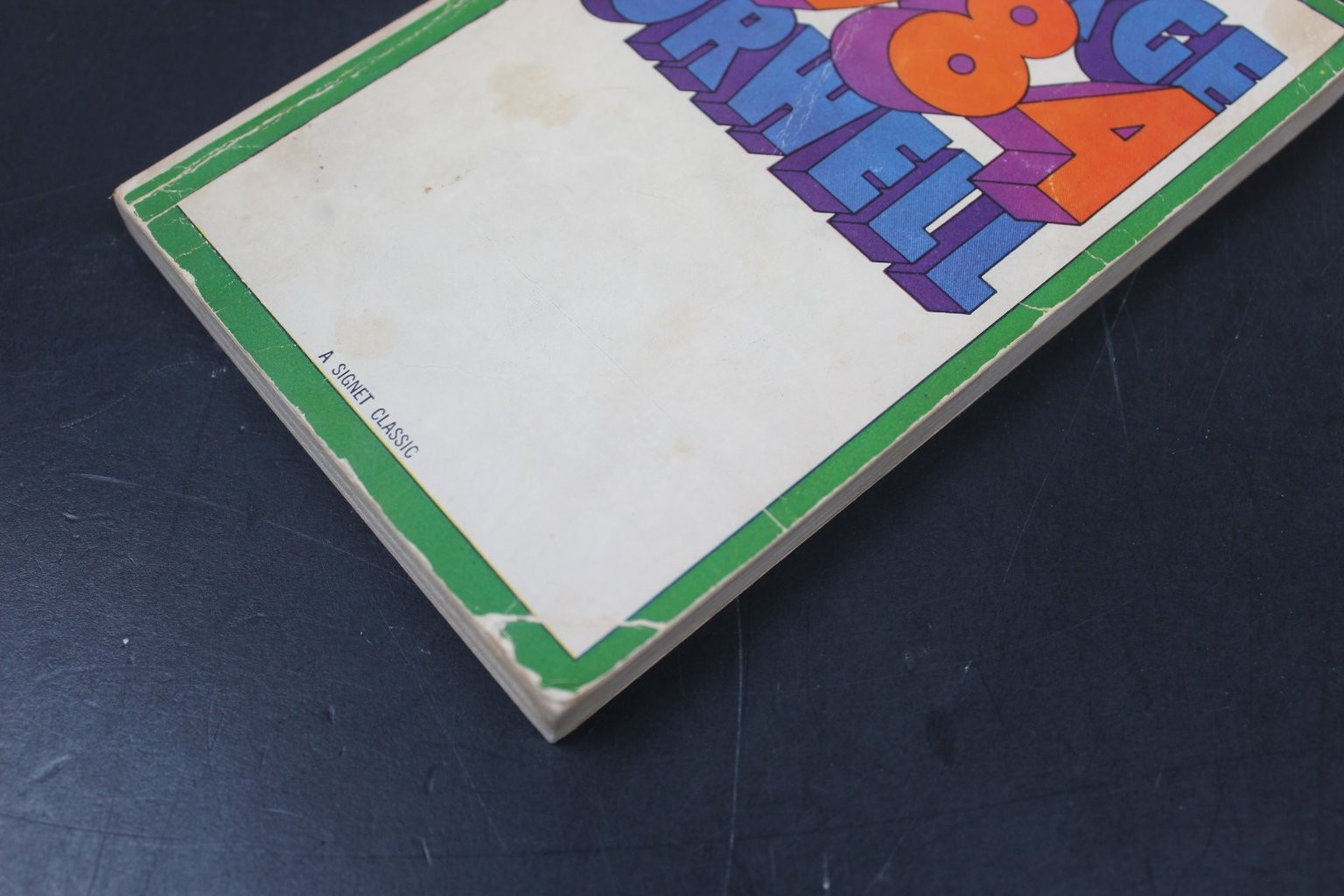 1984 George Orwell 1961 Signet Classic Paperback Dystopian Novel New American PB