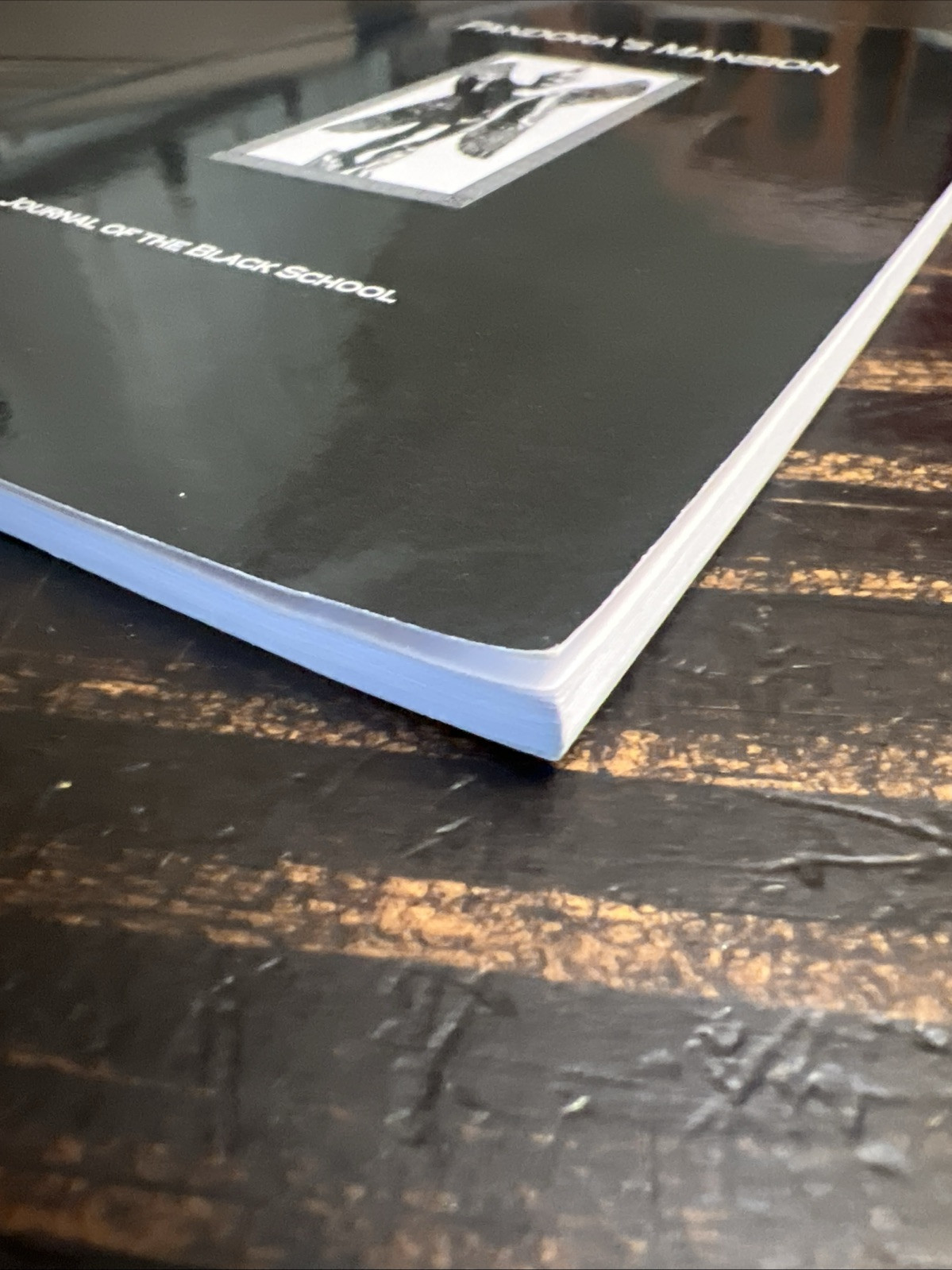 Pandora’s Mansion #1 Journal of the Black School