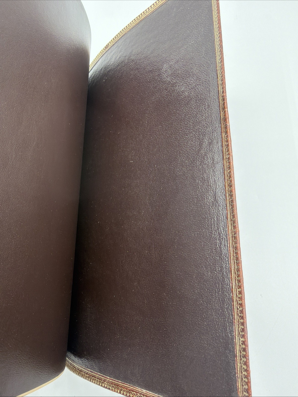 Holy Bible The Open Bible Edition Nelson 658BR Brown Leather 1975 Red Letter