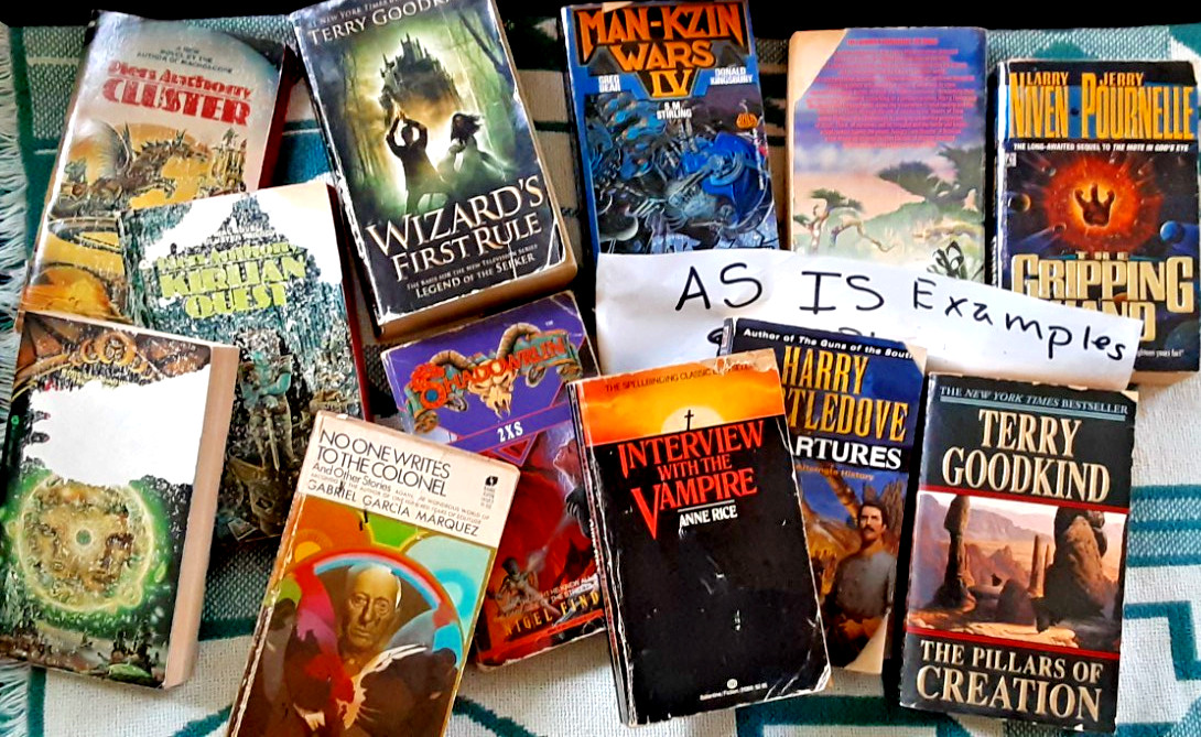Science Fiction/Fantasy Paperback Books YOU PICK the Title-Some Vintage