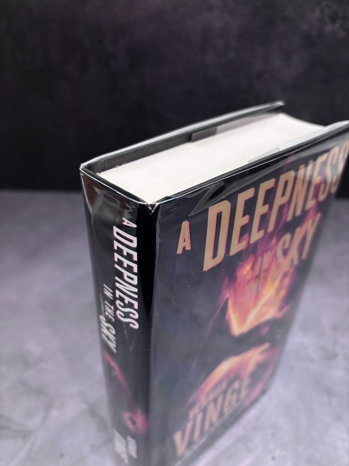 Vernor Vinge Deepness In The Sky Hardcover (Zones #2) Hugo Winner – VERY GOOD