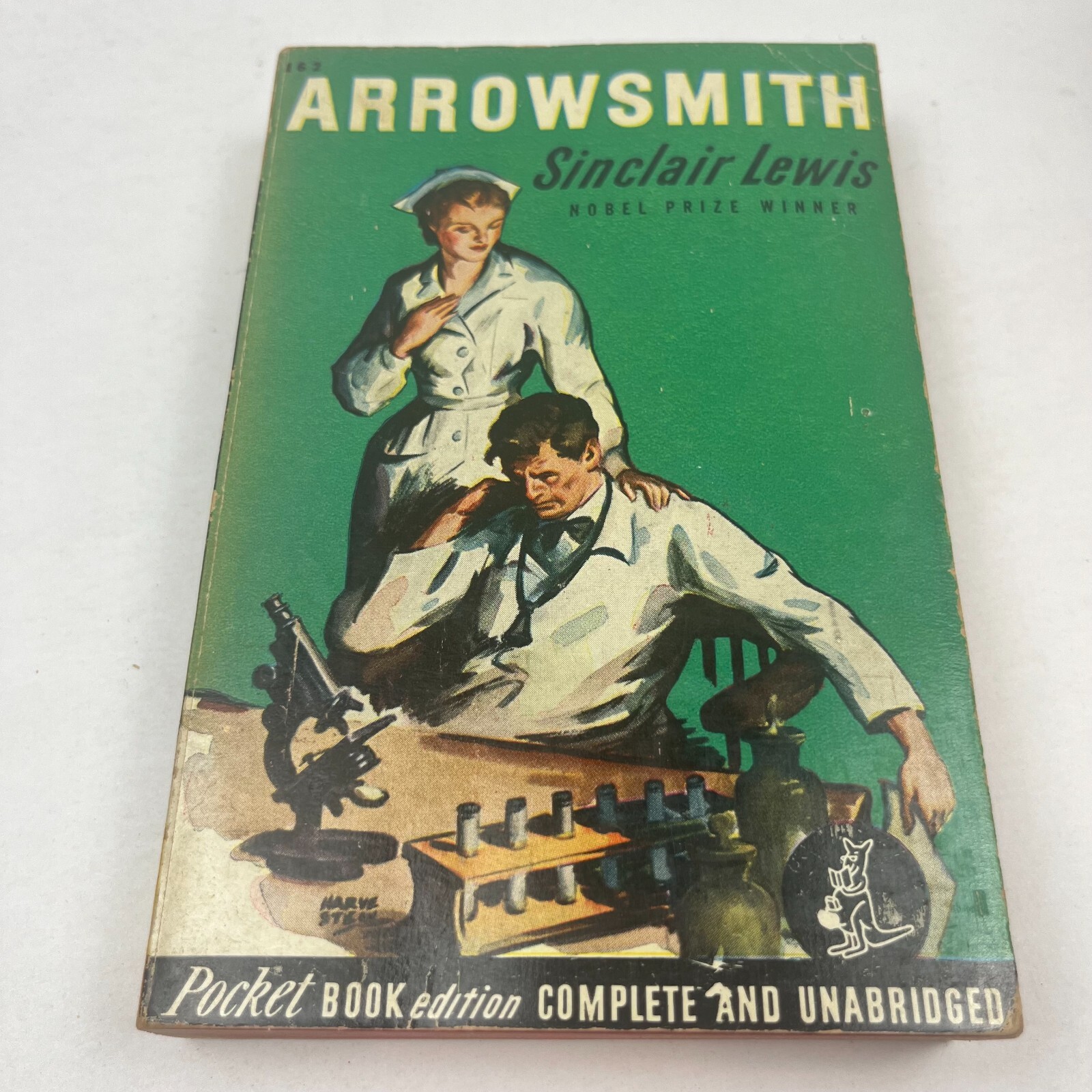 Arrowsmith by Sinclair Lewis 1943 PB 3rd Printing Pocket Book PB