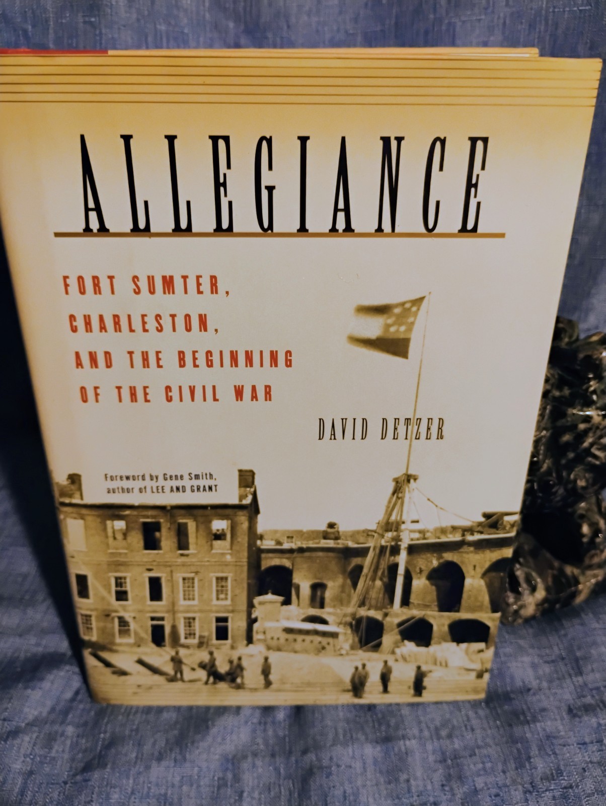 ALLEGIANCE, DAVID DETZER, 1ST ED. 2001 HC VG DJ ANXIOUS MONTHS BEFORE CIVIL WAR