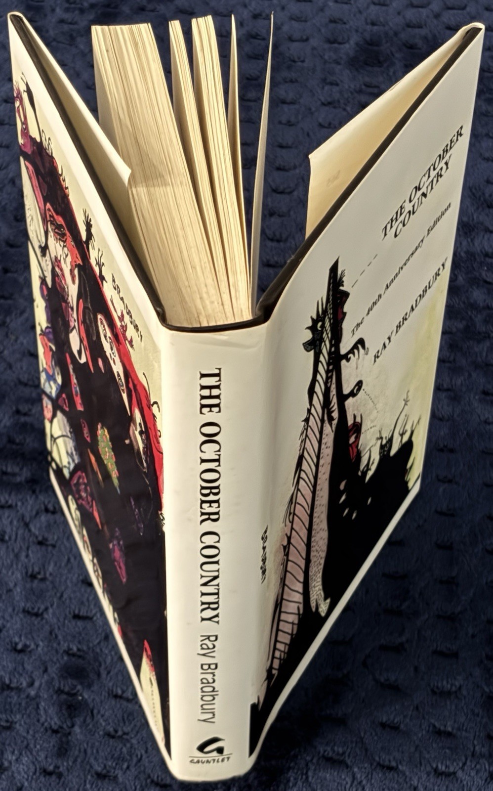 Ray Bradbury: The October Country 40th Signed/ Numbered: PC of 500 & Xmas Card