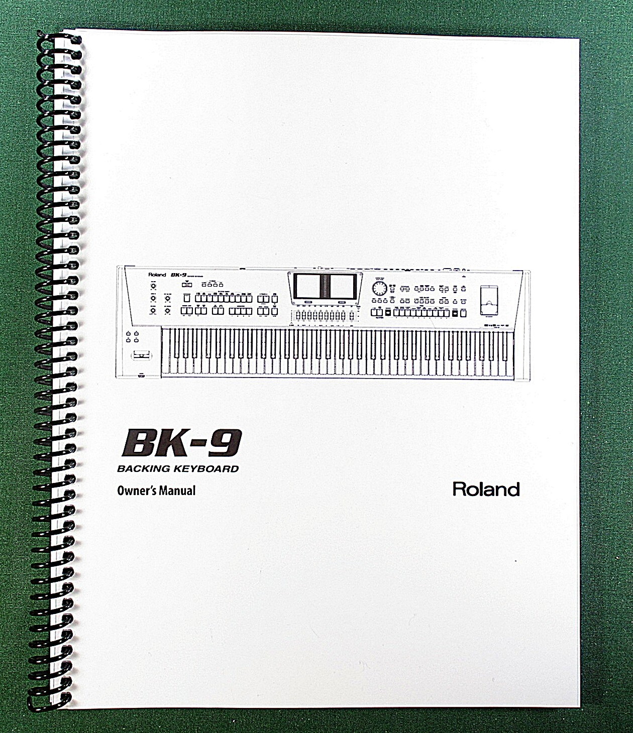Roland BK-9 Owner’s Instruction Manual: 180 Pages & Protective Covers!