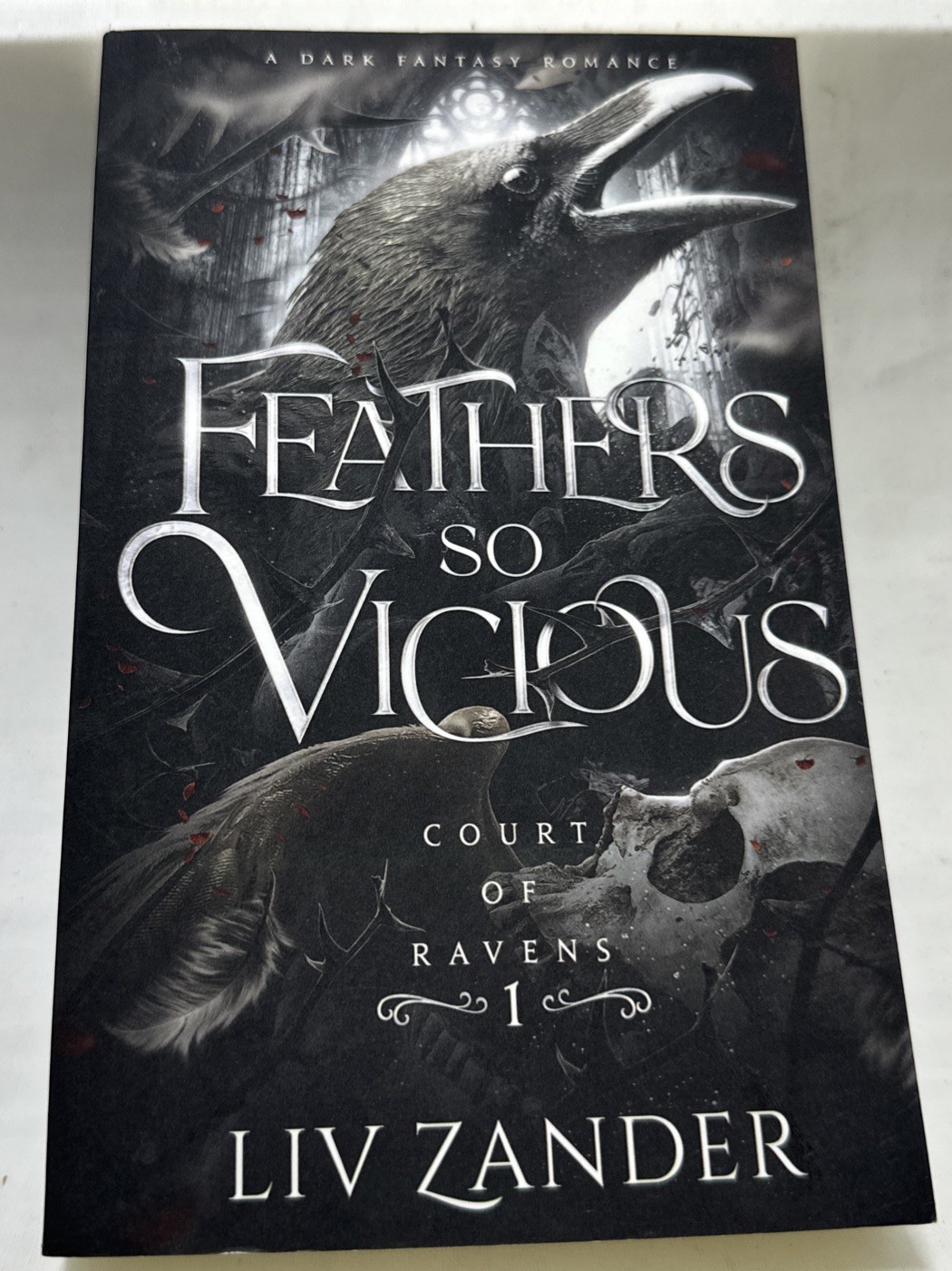 Feathers so Vicious: A Dark Fantasy – Paperback, by Zander Liv –