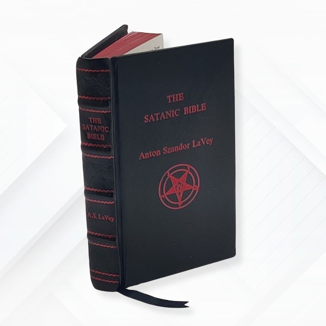 The Satanic Bible By La Vey, Anton [Premium Leather Bound]