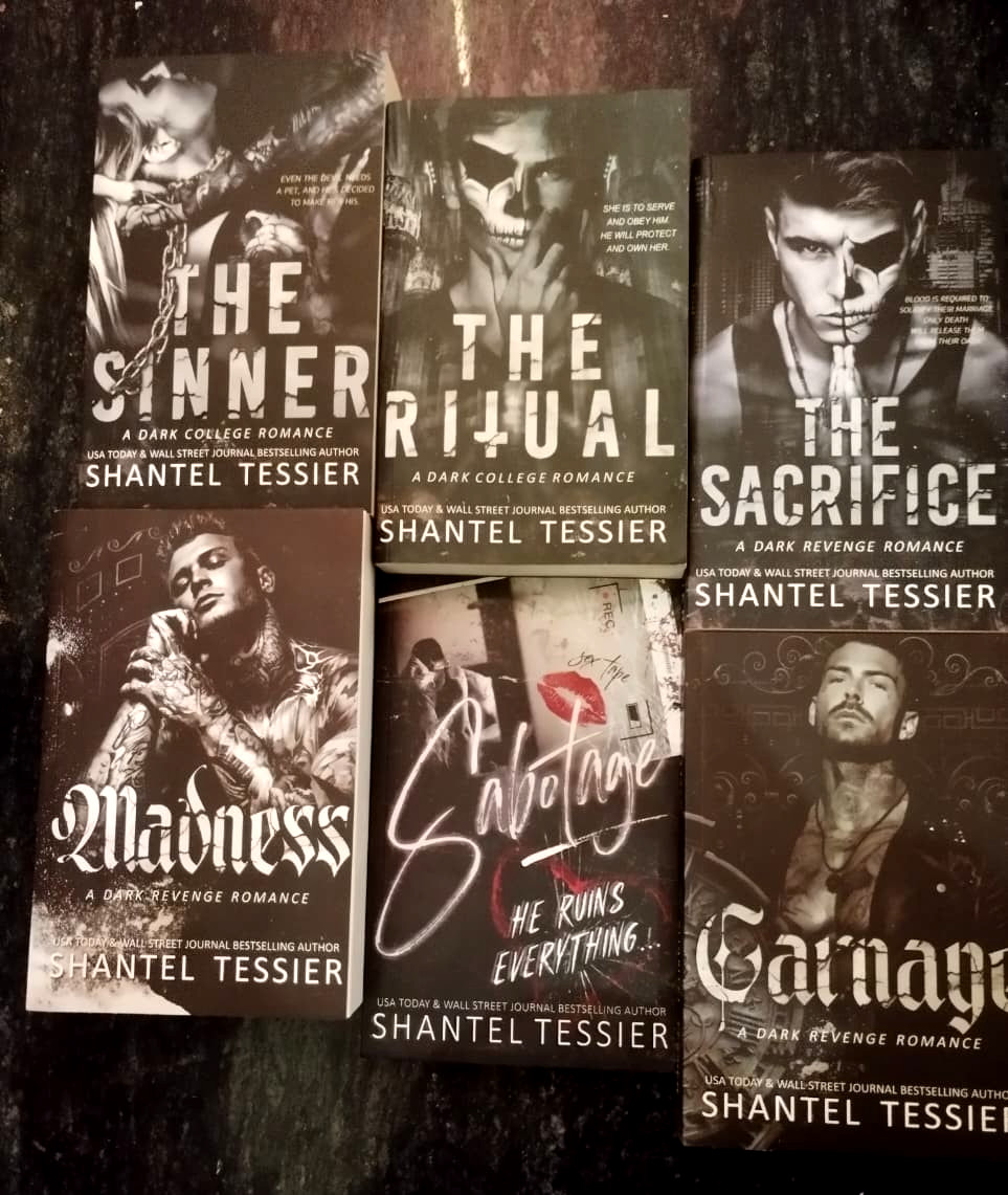 Ritual 6 book Set by Shantel Tessier Paperback Brand New Free Shipping USA