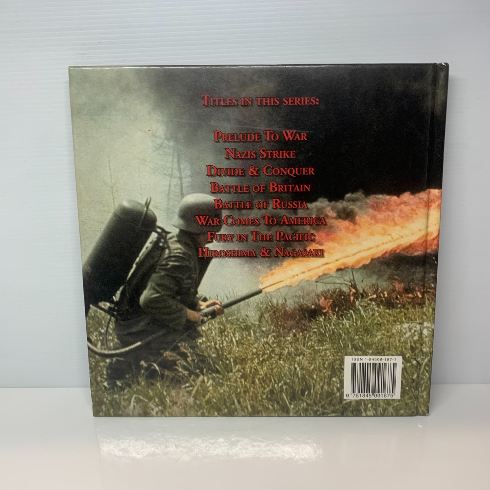 World War II by Nazis Strike (Hardcover Book + DVD) Military History