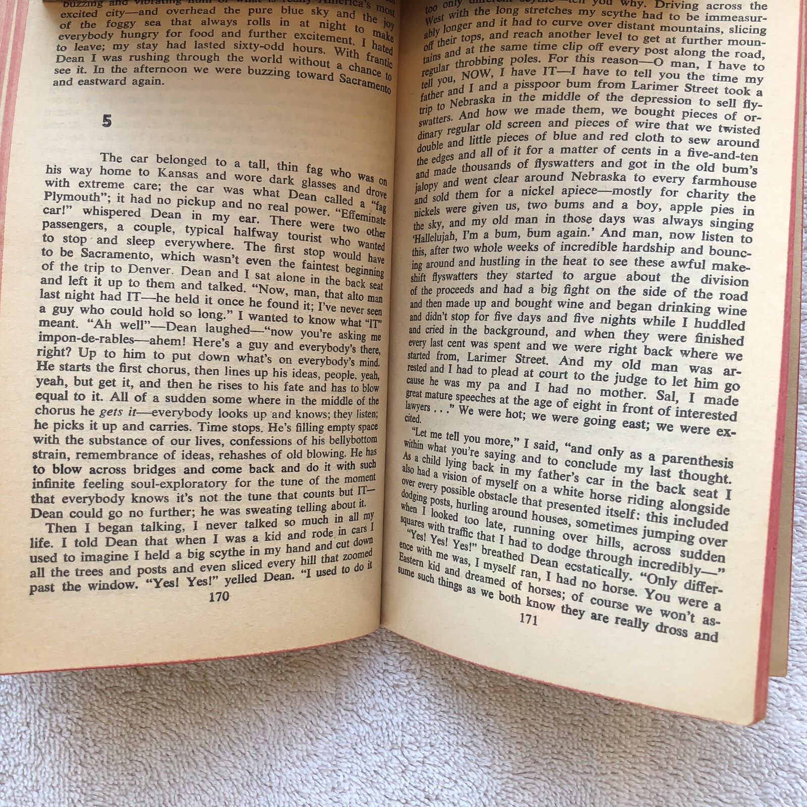Jack Kerouac On the Road Signet Beat Generation Bible Rare PB T2937