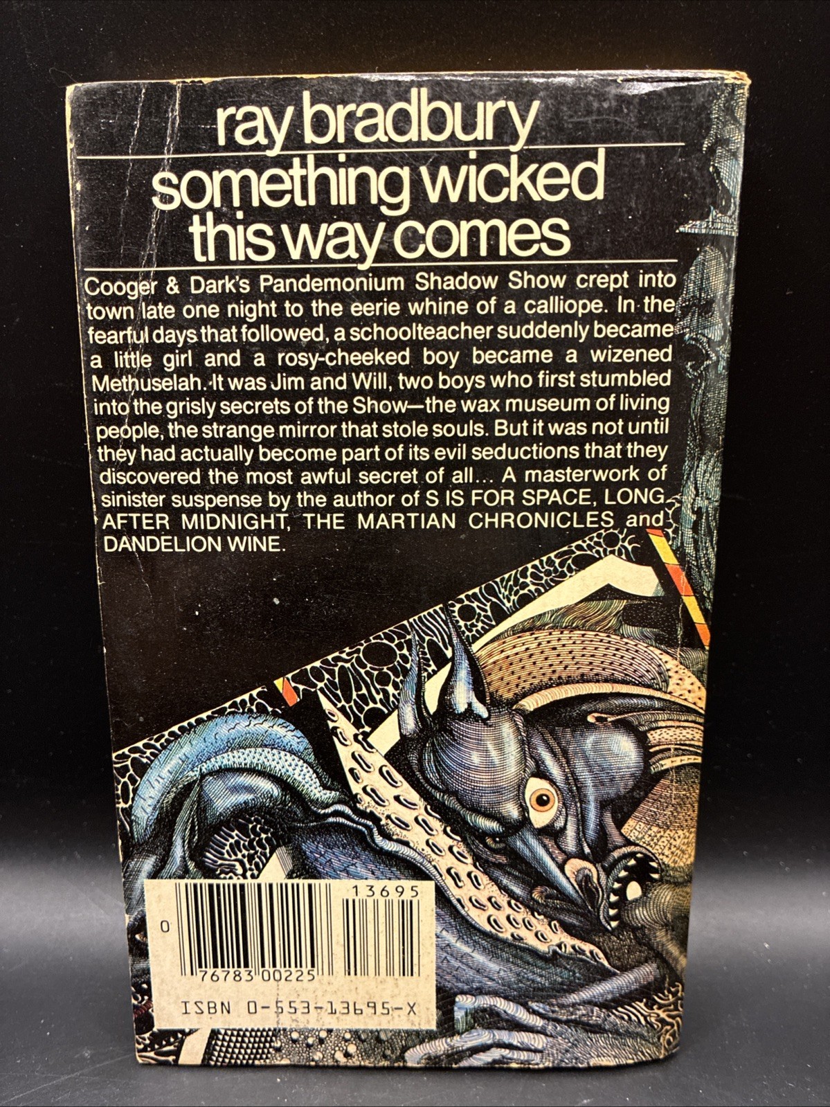 Something Wicked This Way Comes, Ray Bradbury – Bantam Books