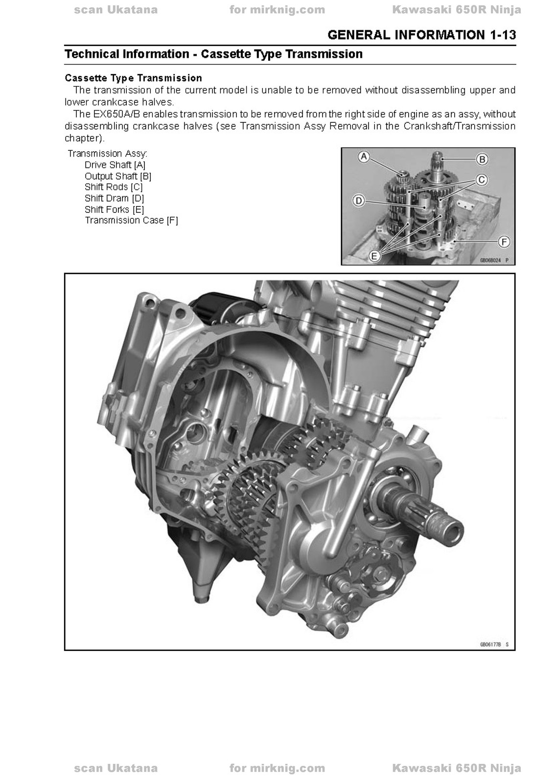 KAWASAKI Ninja 650R ER-6f ABS ER-6f Motorcycle Service Manual – COIL BOUND