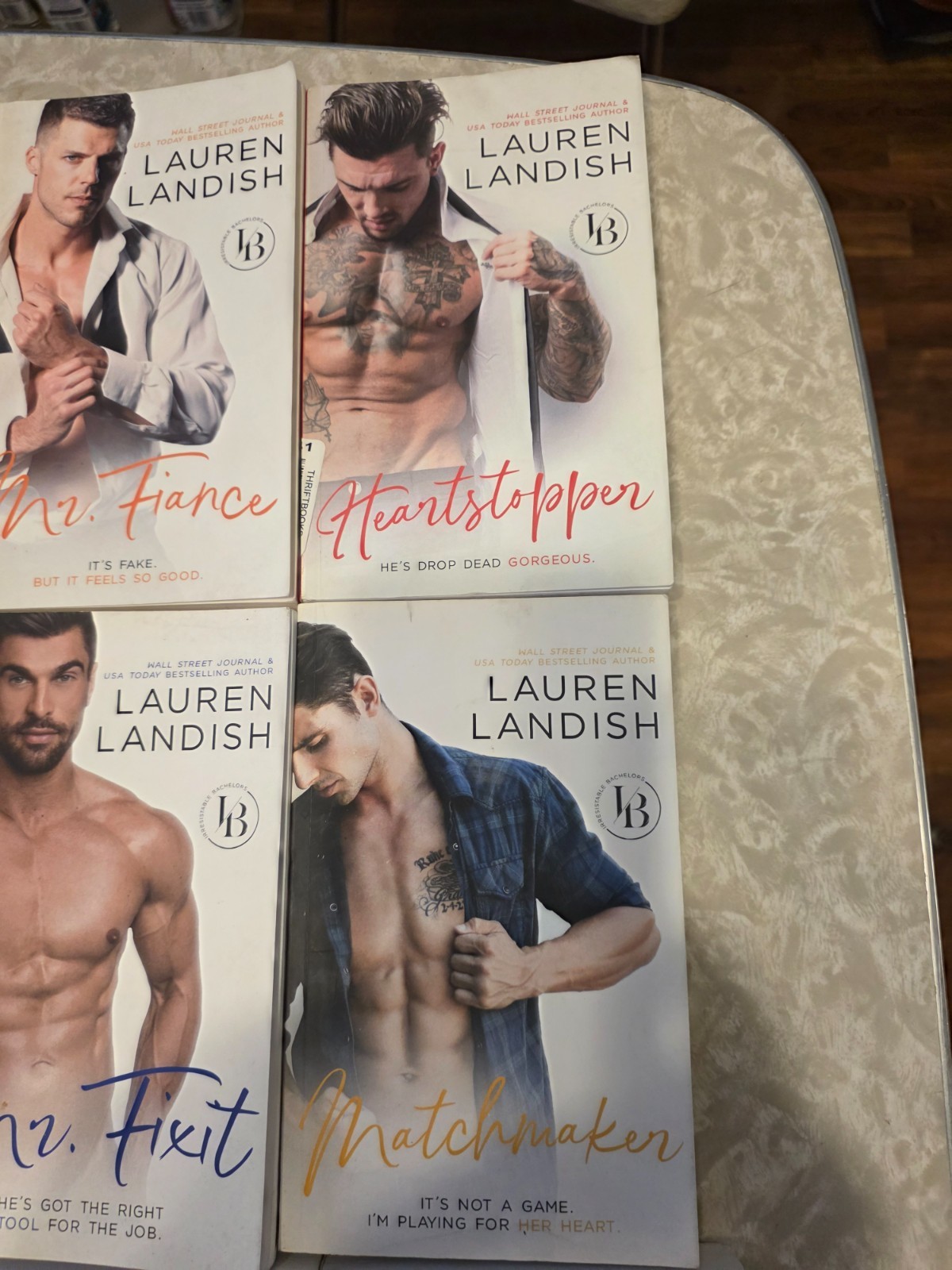 9 Lauren Landish Novels The Irresistible Bachelor’s Series Anaconda, Mr. Fixit