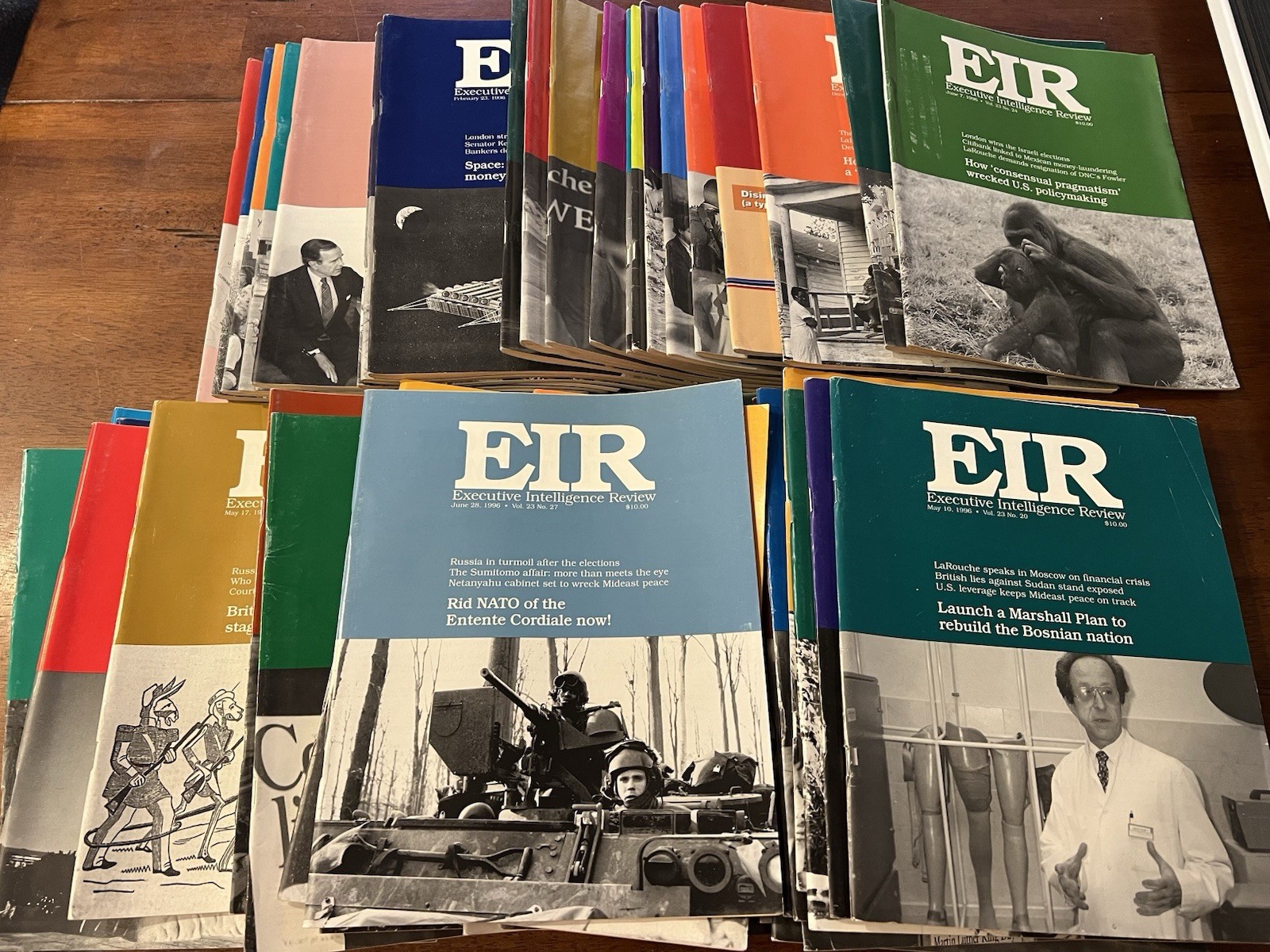 EIR Executive Intelligence Review 51 Issues 1996