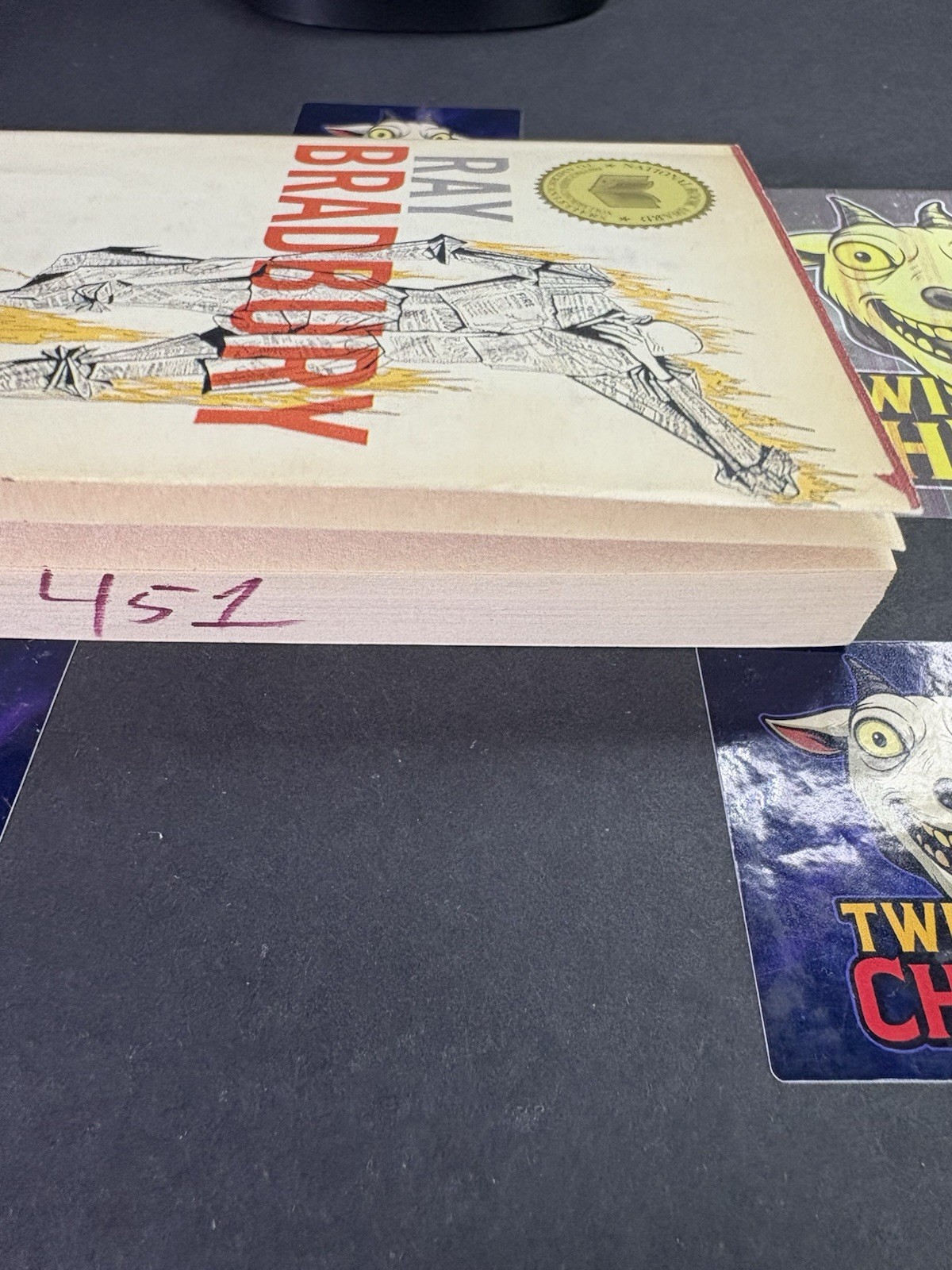 Ray Bradbury Fahrenheit 451 Paperback Book Acceptable Condition