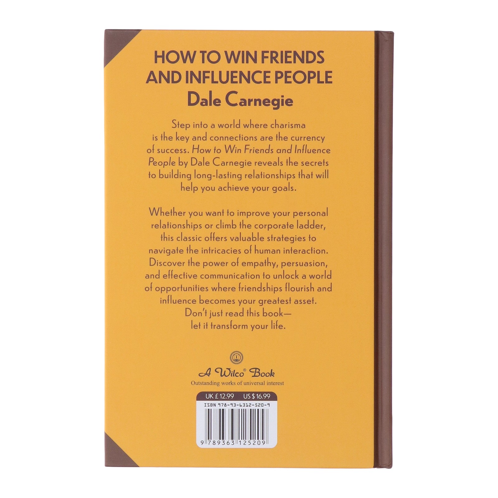 How to Win Friends and Influence People by Dale Carnegie With Sprayed Edges – HB