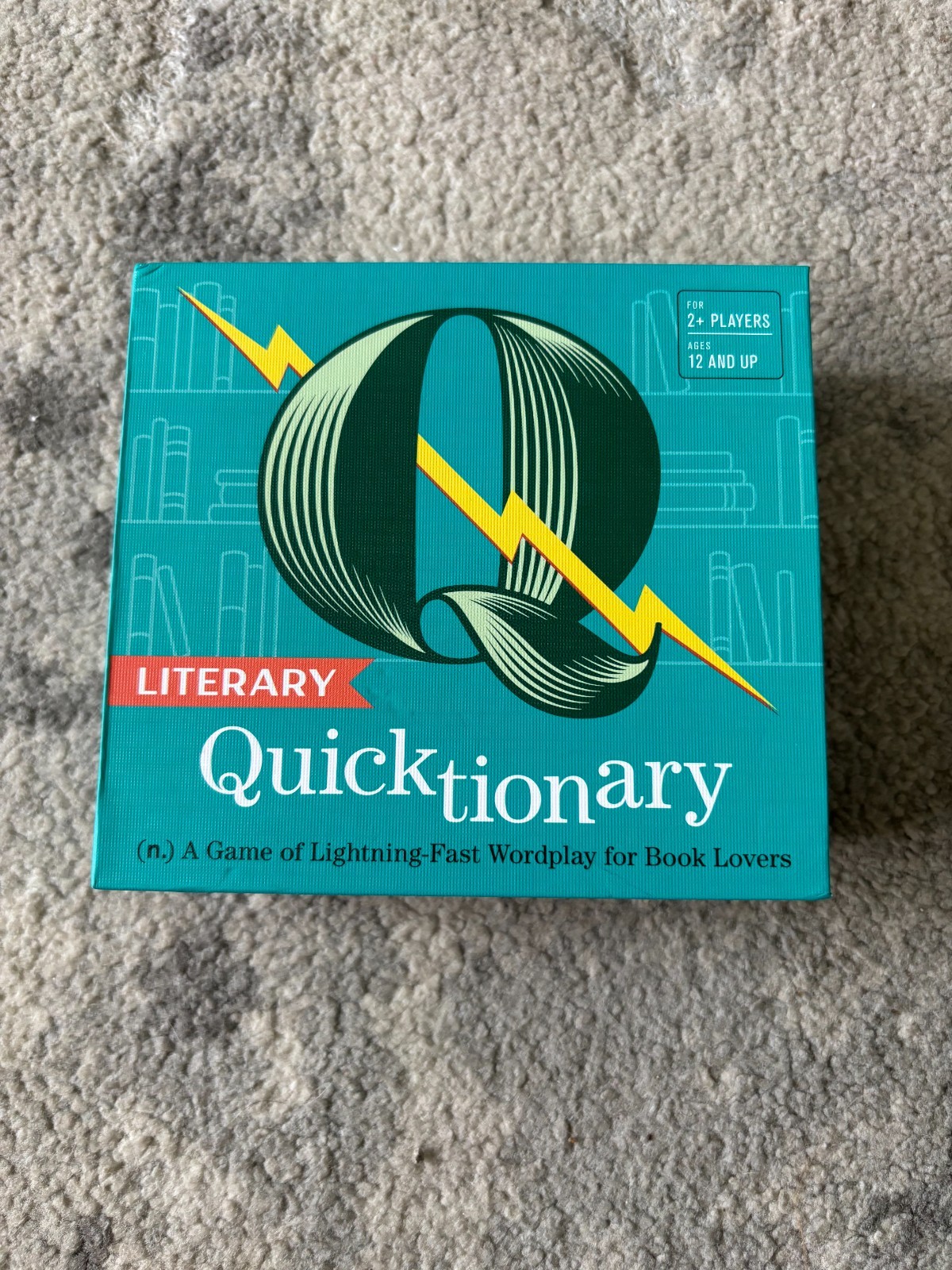 Literary Quicktionary : N. a Game of Lightning-fast Wordplay for Book Lovers,…