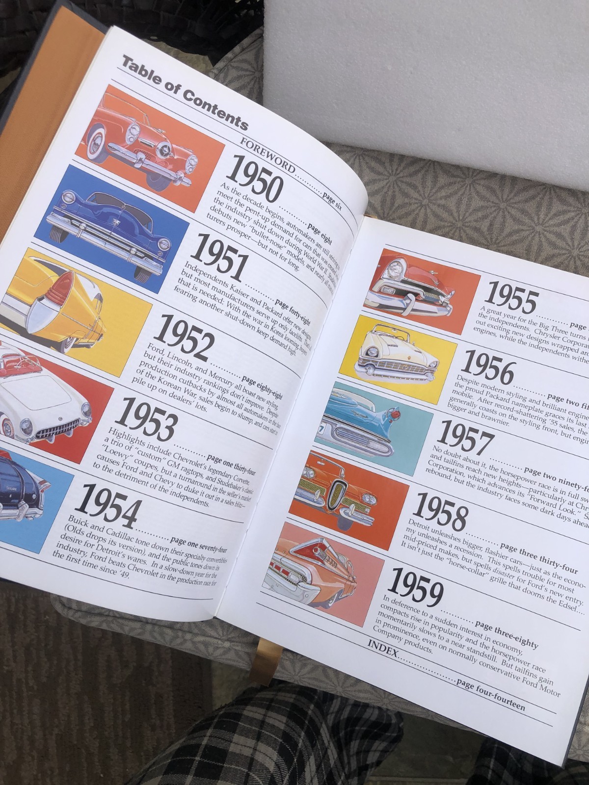 CARS of the FABULOUS ’50s~2002 BOOK FULL OF HIGH QUALITY ILLUSTRATIONS~416 PG