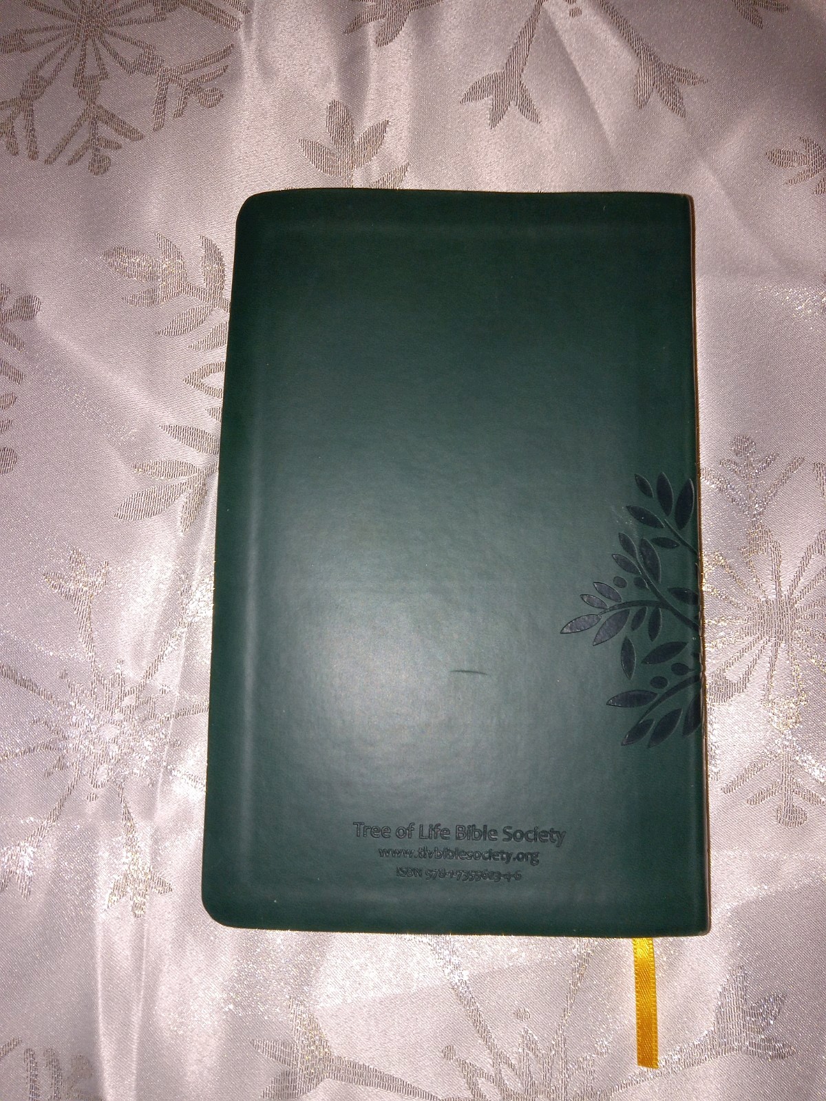 Holy Scriptures Tree of Life Version- Green Faux Leather Bound Bible TLV Jewish