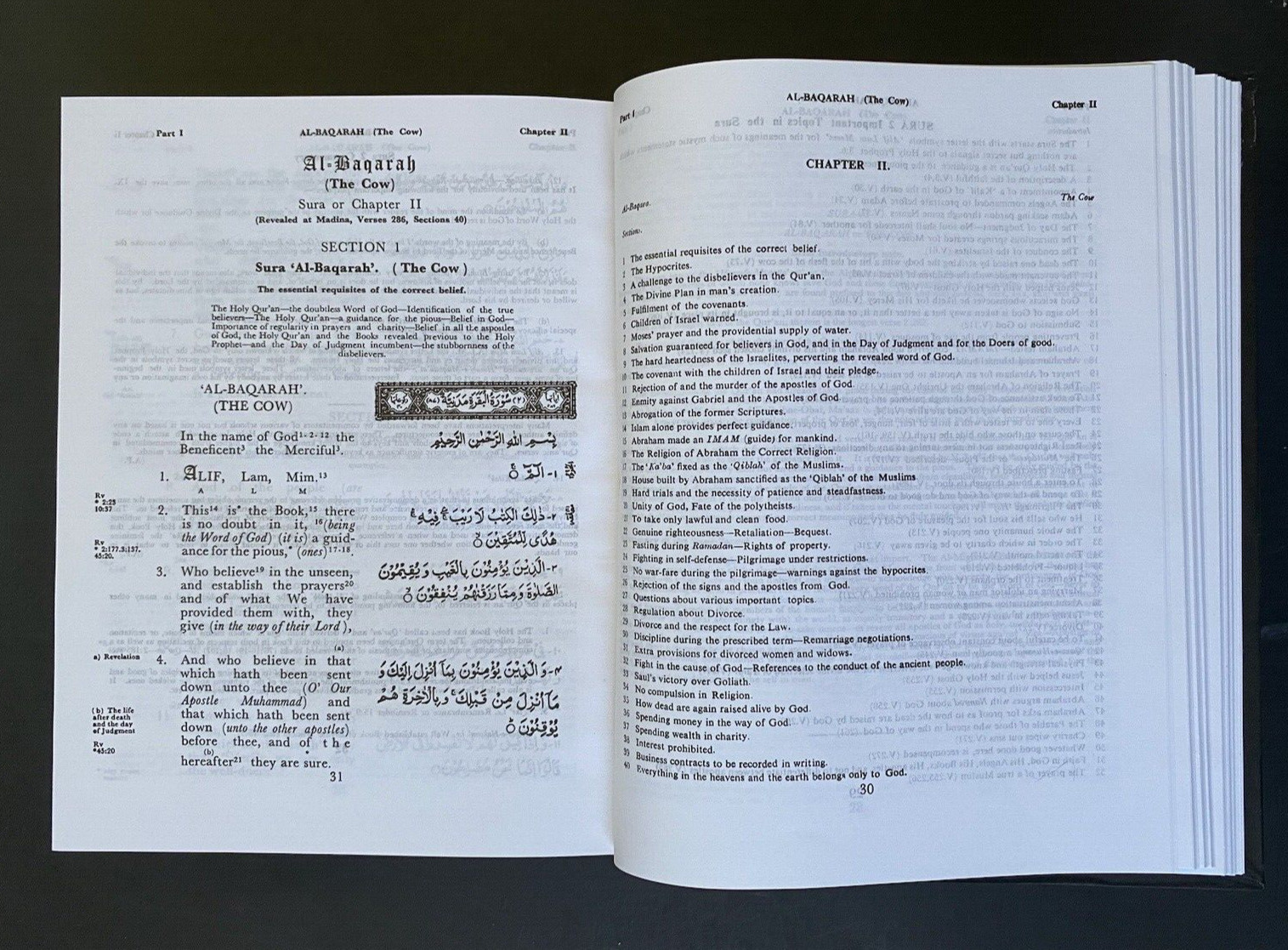 The Holy Quran English Arabic Translation & commentary by S. V. Mir Ahmed Ali