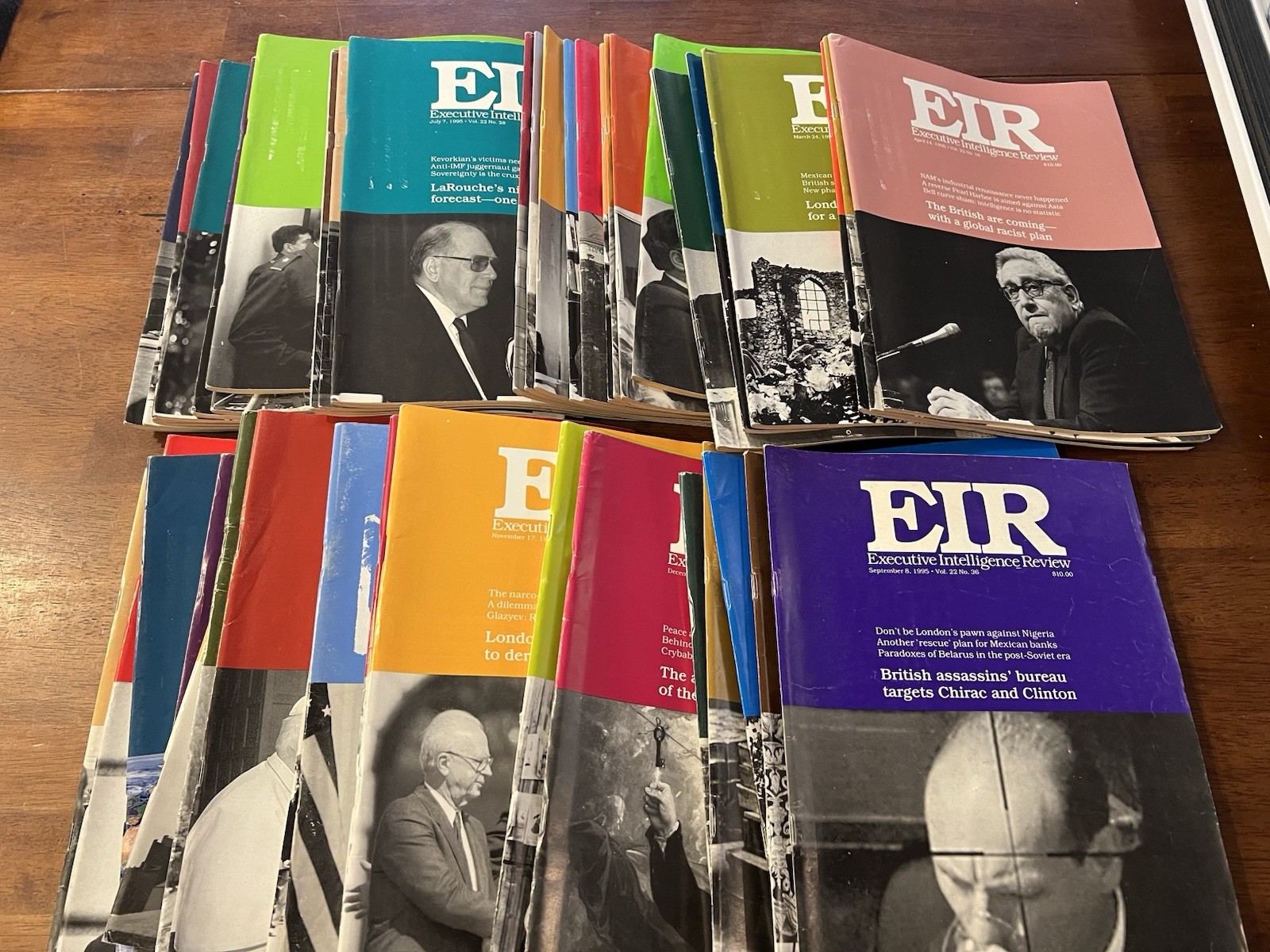 EIR Executive Intelligence Review 51 Issues 1995