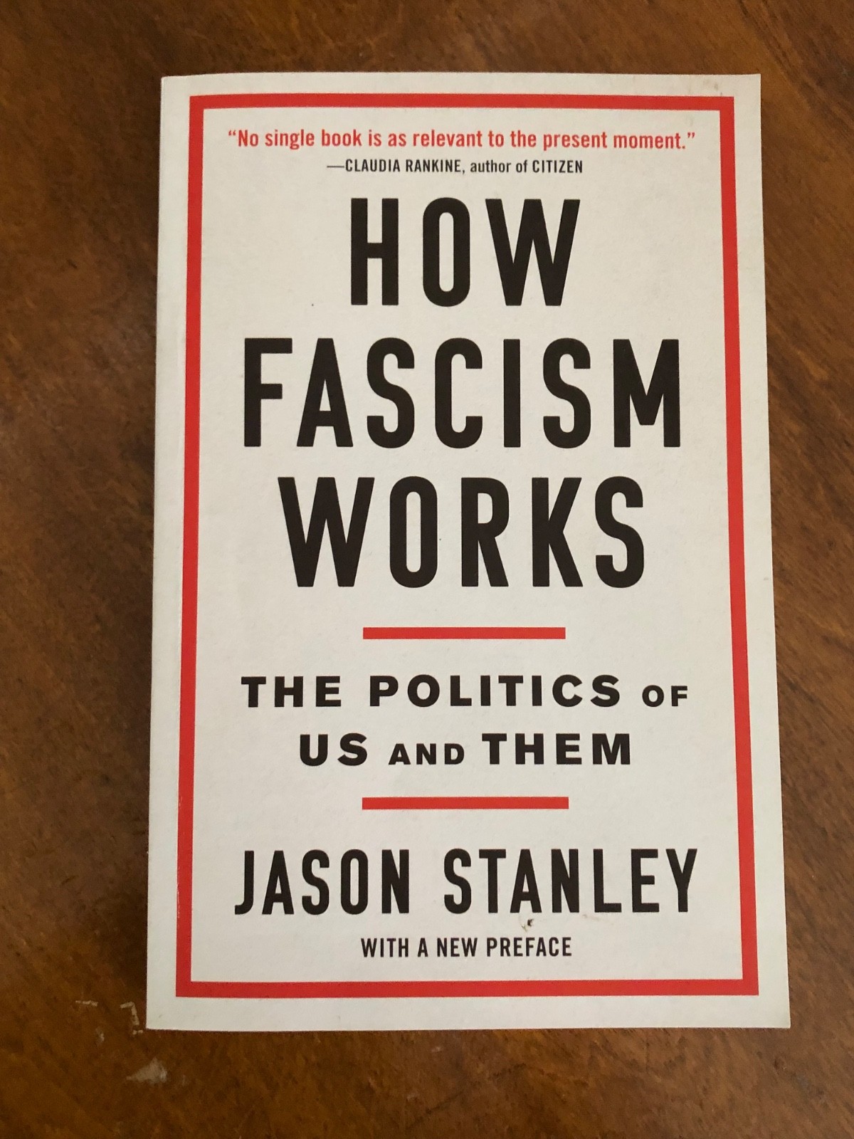 How Fascism Works (Paperback) Jason Stanley The Politics Of Us And Them 2020