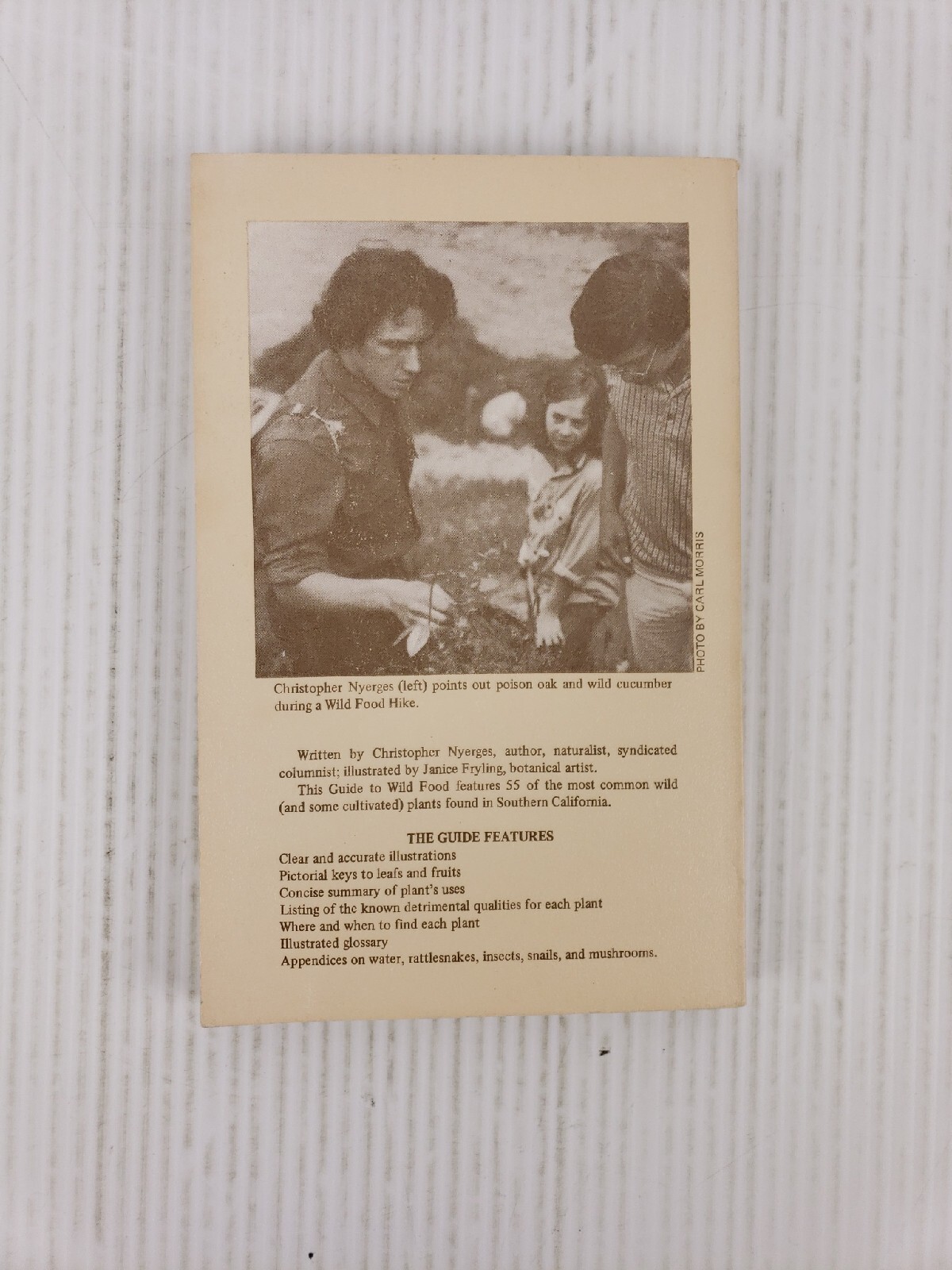 A Southern Californian’s Guide to Wild Food Volume 1 by Christopher Nyerges