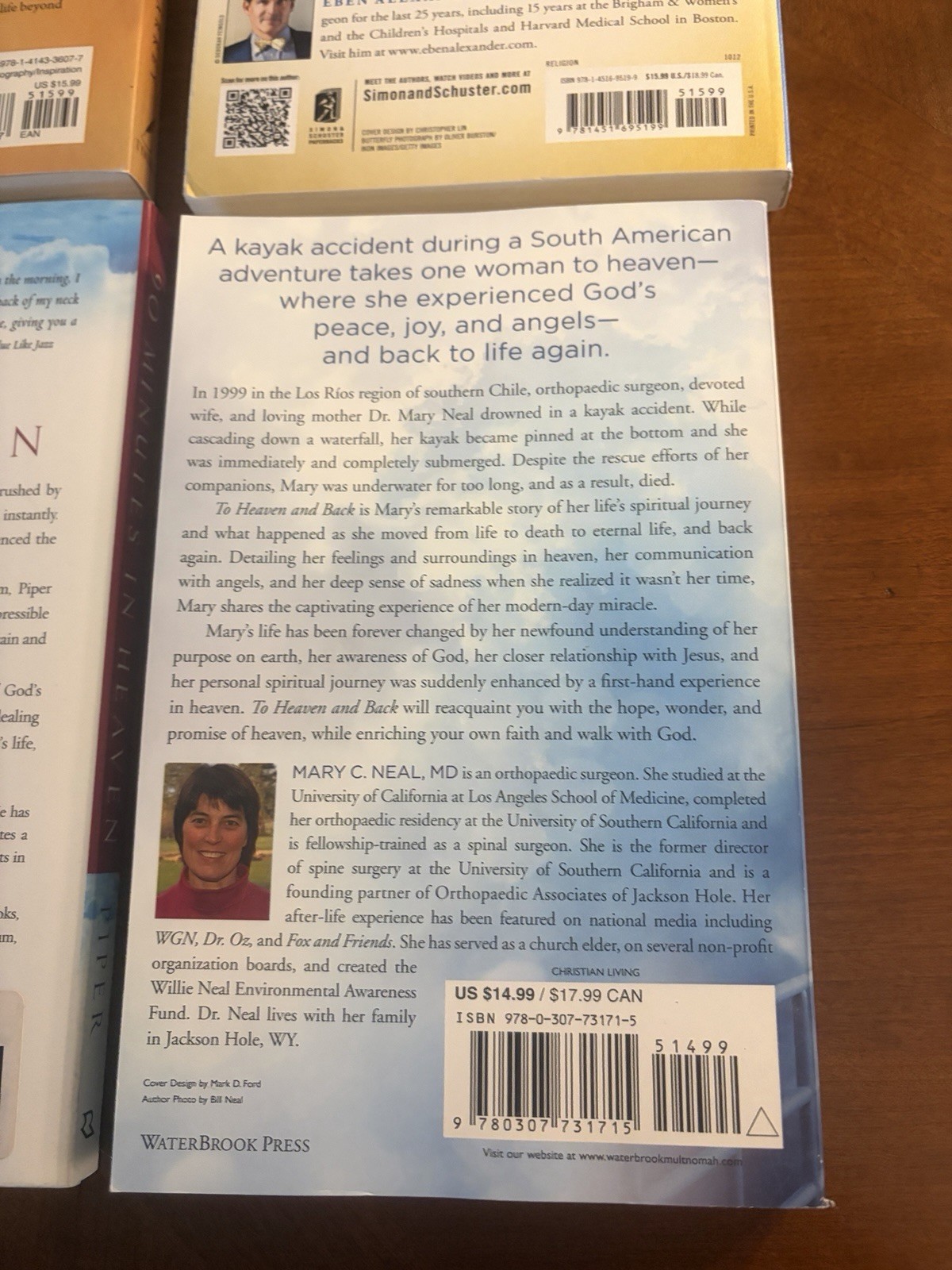 Lot of 4 Paperbacks True Stories/Coming Back From Heaven/Afterlife/Vry Good Cond