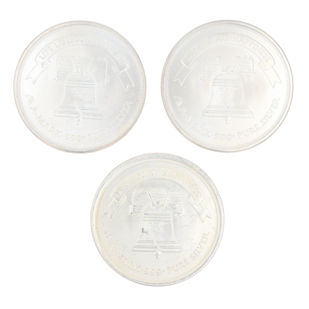 Assorted 1 oz .999 Fine Silver Rounds Variety Collection Set of 11 Rounds