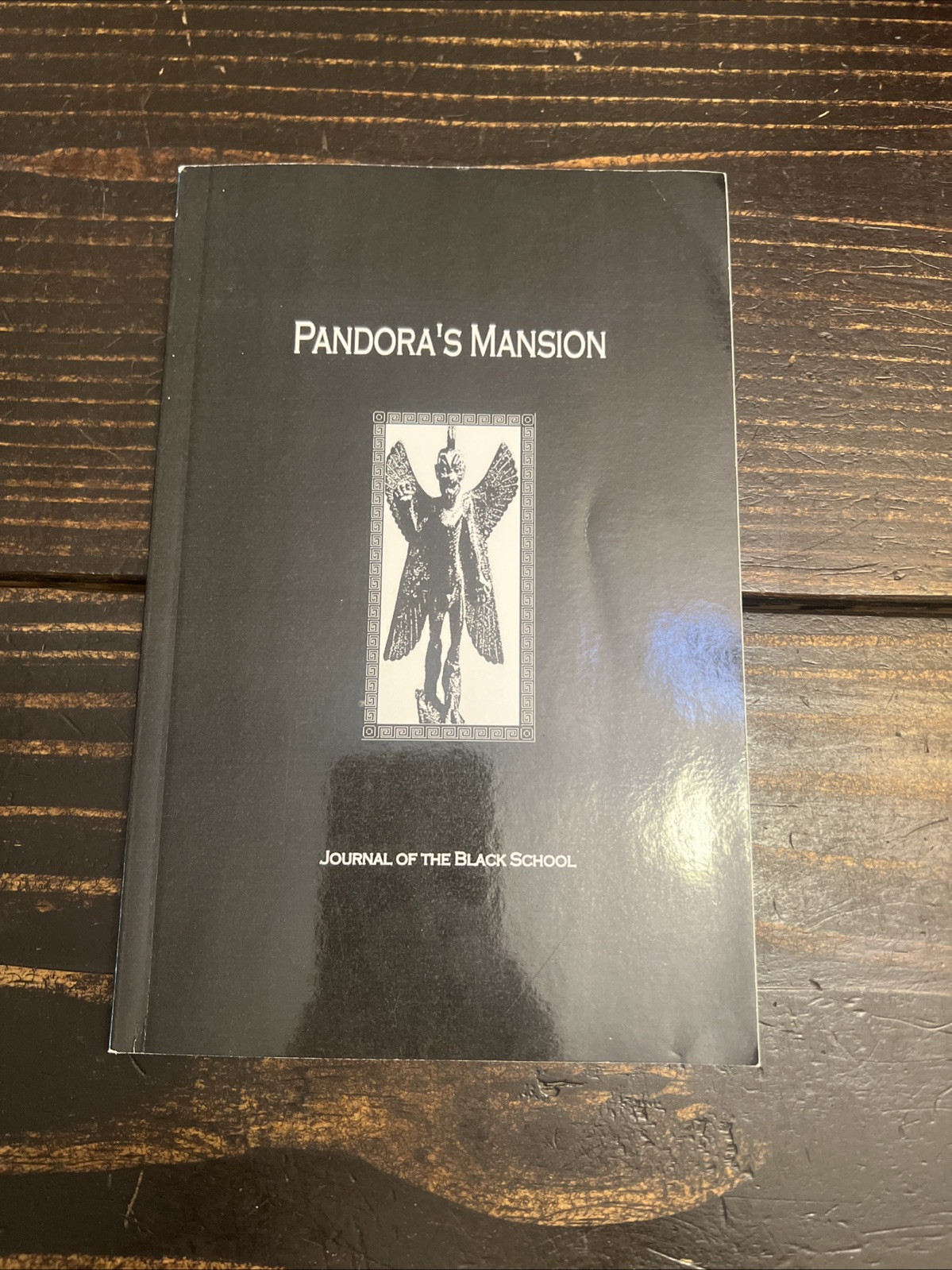 Pandora’s Mansion #1 Journal of the Black School