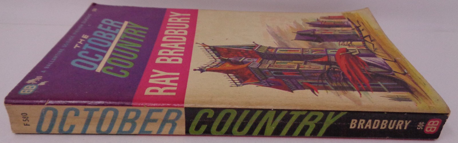 The October Country by Ray Bradbury. 1962 second printing Ballantine paperback