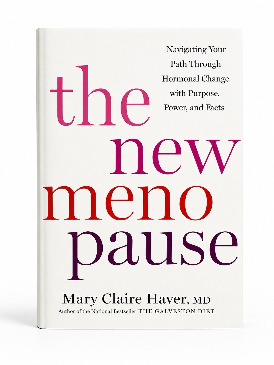 The New Menopause Mary Claire Haver MD HC 2024 First Edition Hardcover