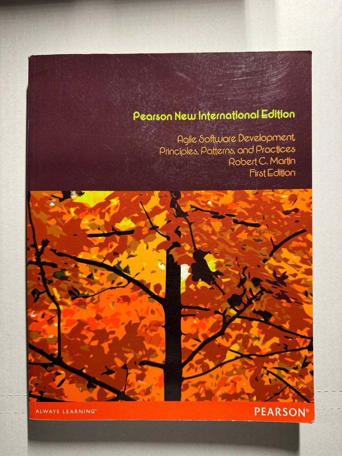 Agile Software Development Robert C. Martin New International Edition Pearson