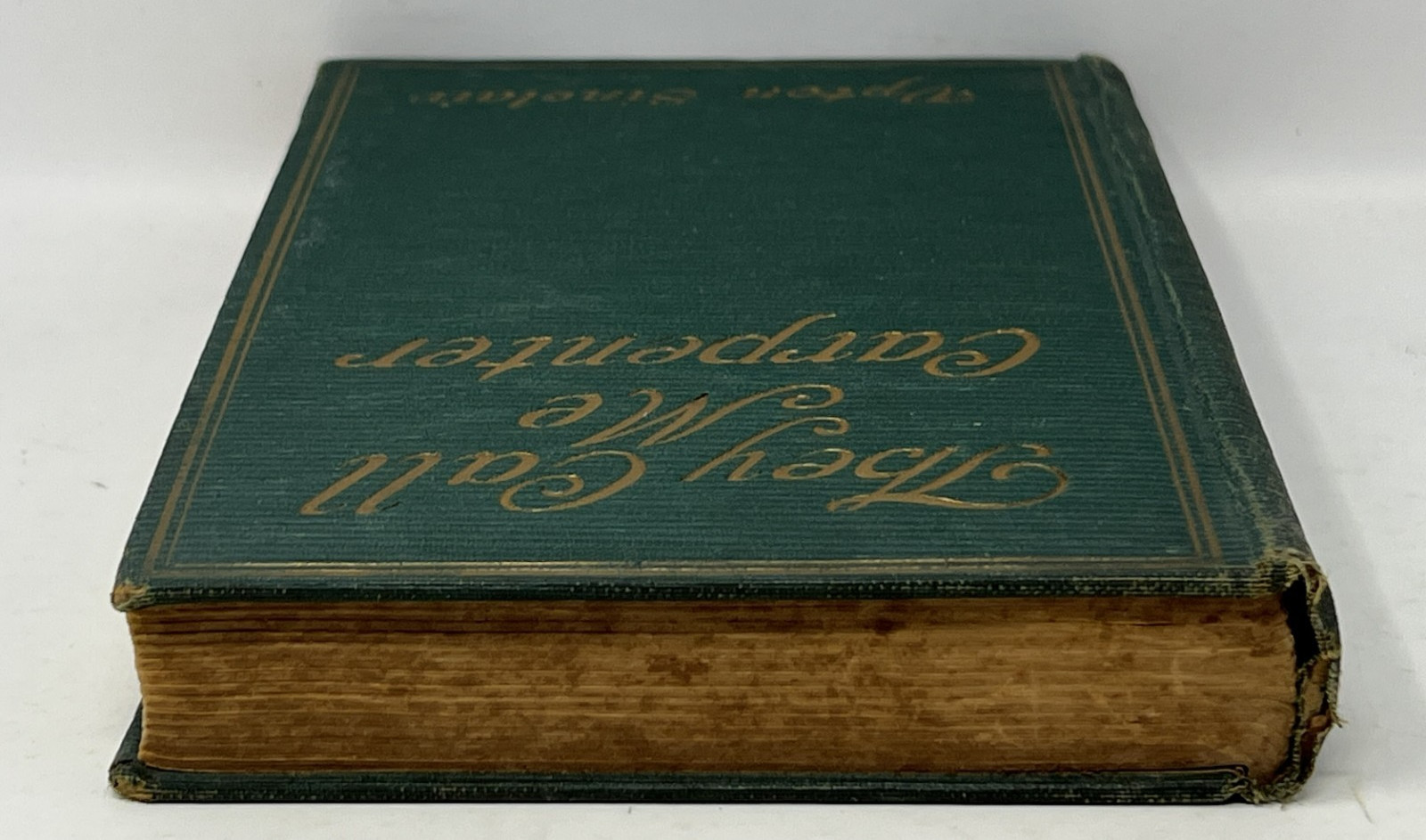 VTG They Call Me Carpenter: A Tale of the 2nd Coming by Upton Sinclair – 1922 HC