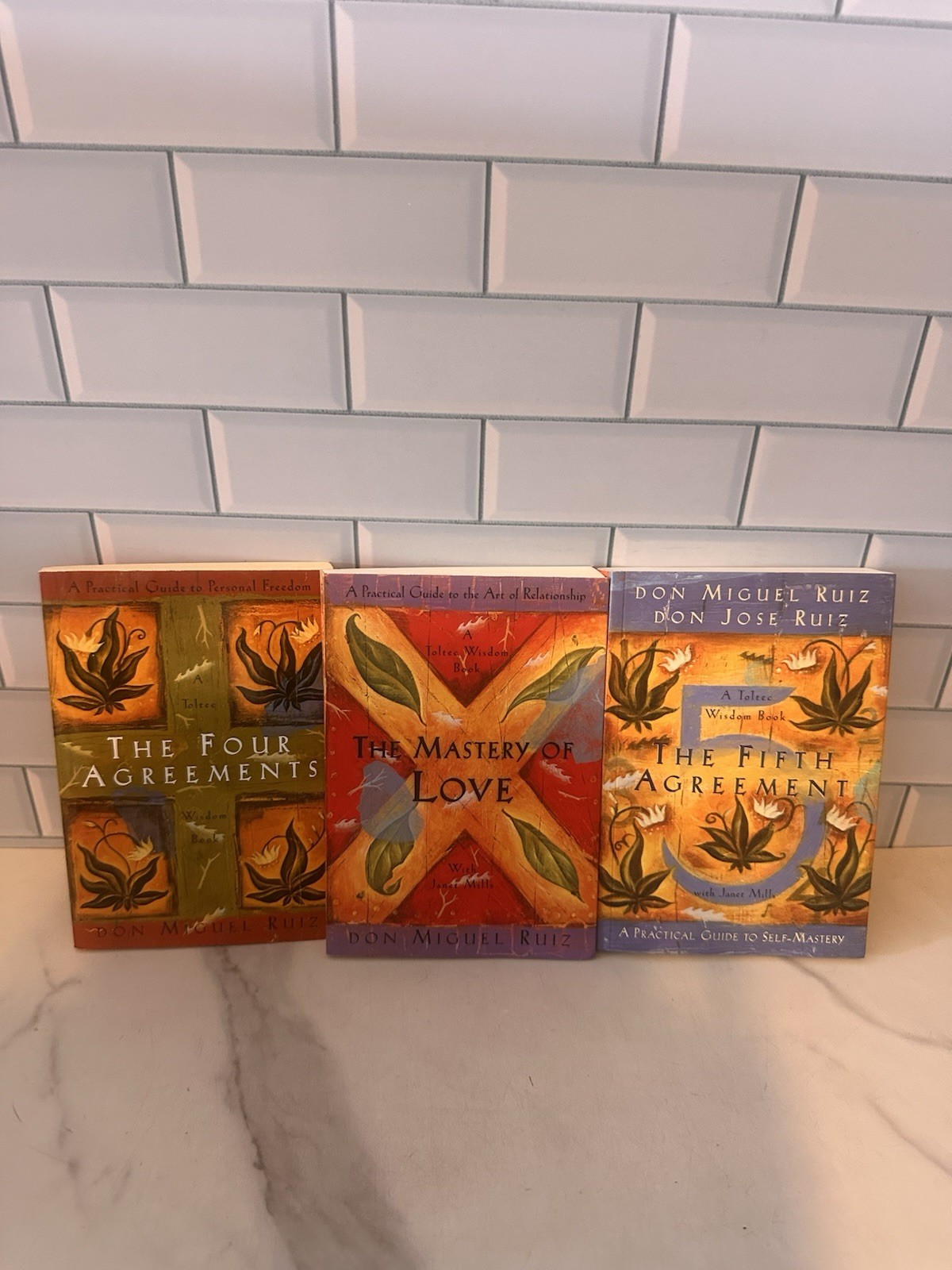 The Four Agreements Toltec Wisdom Collection 3 Book Don Miguel Ruiz